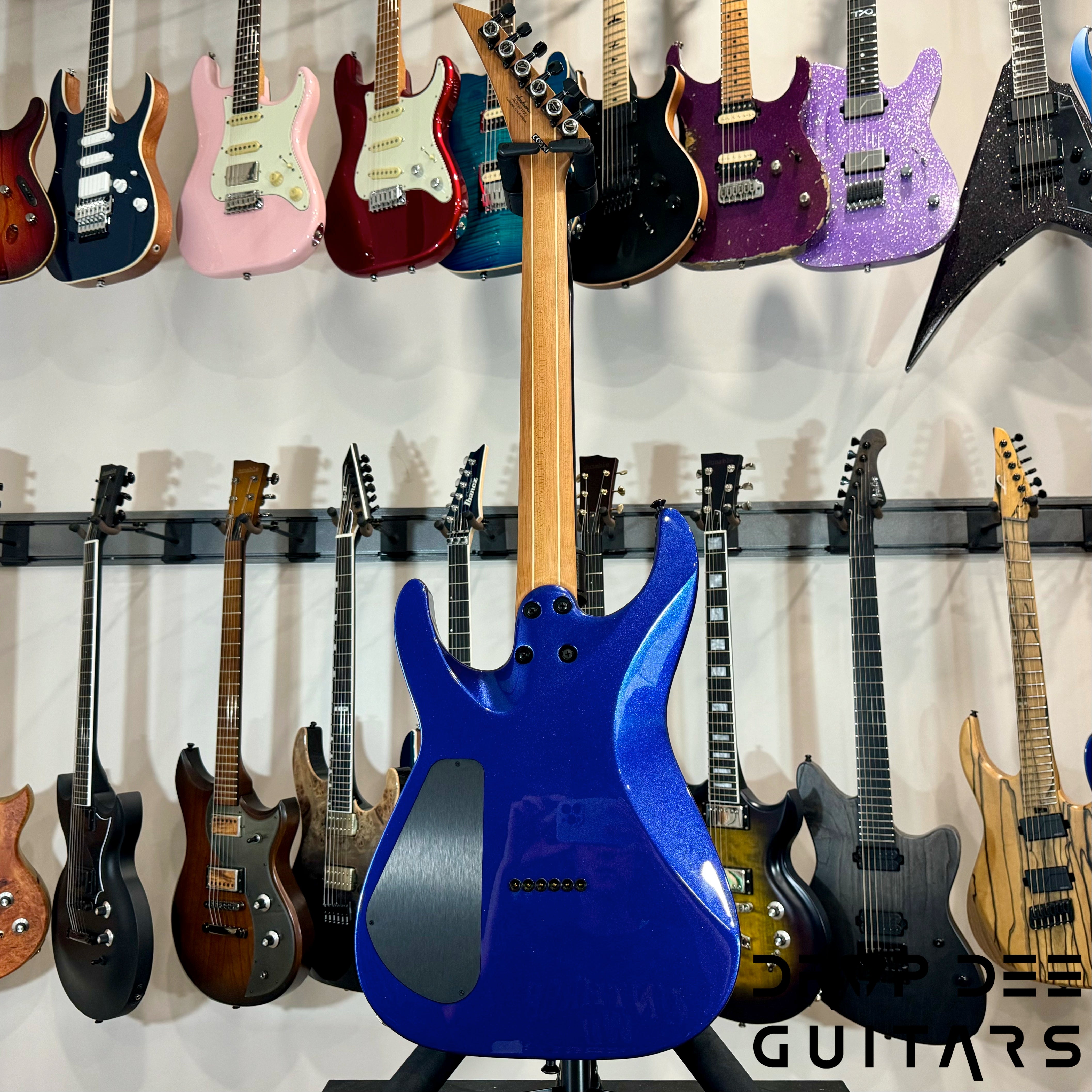 Jackson American Series Virtuoso HT Electric Guitar w/ Case - Mystic Blue