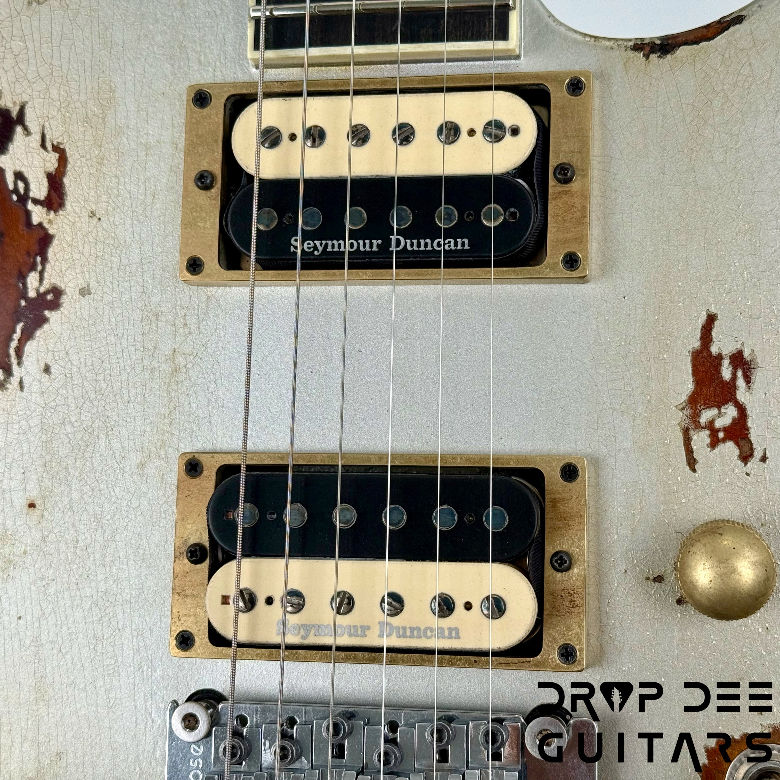 Jackson USA Custom Shop Special Edition Soloist Electric Guitar w/ Case - Inca Silver Over 3 Tone Sunburst