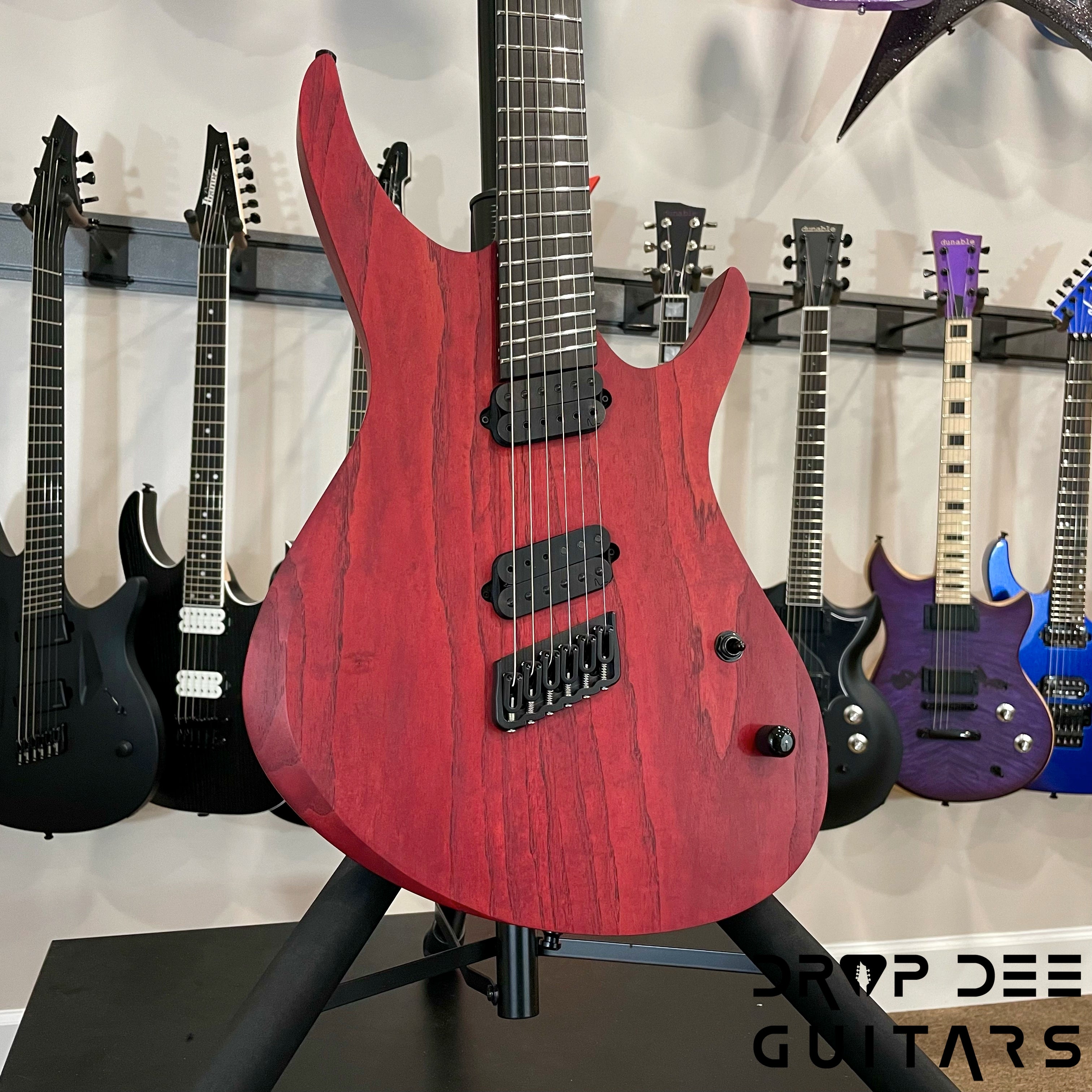 Aviator Ace Edition Elevon 6 Electric Guitar w/ Case - Red