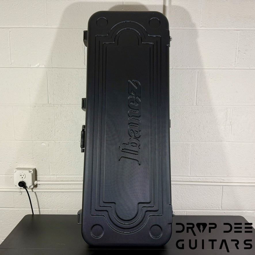 Ibanez Prestige RG653DX Electric Guitar w/ Case - Transparent Deep Blue Flat