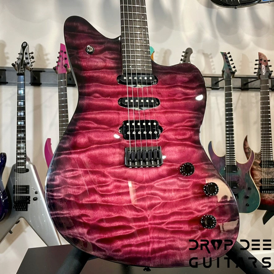 SMP Custom Shop Ichor Electric Guitar w/ Case - Red Quilt