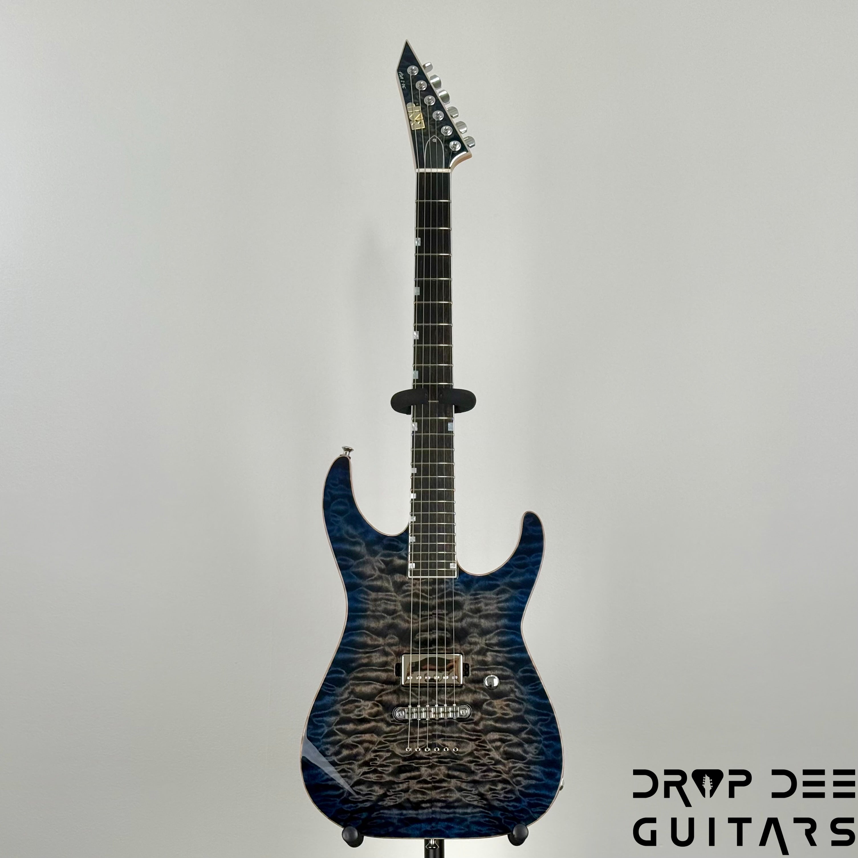 ESP USA M-I NTB NT Electric Guitar w/ Case - Blue Moon