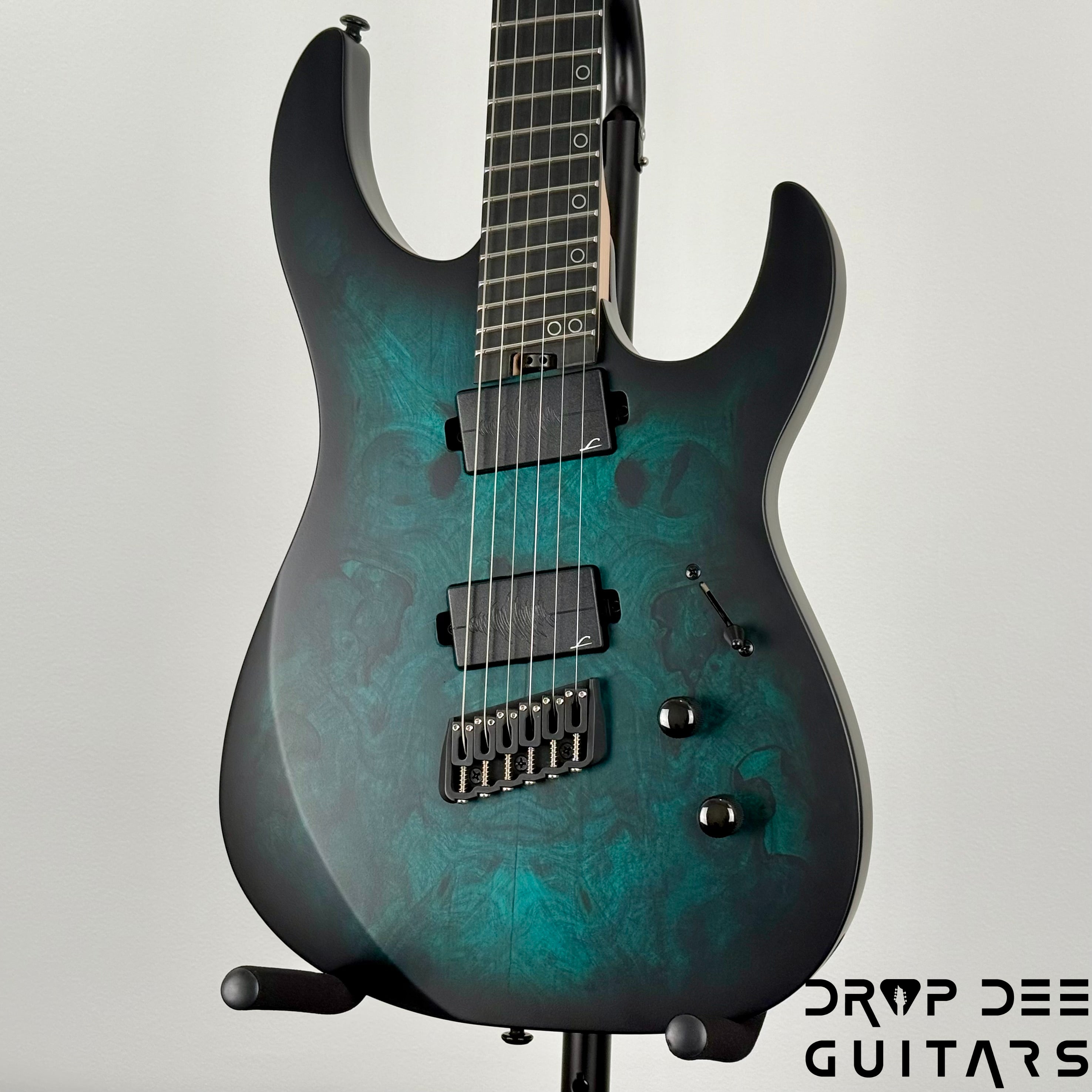 Legator Ninja N6FSS Multiscale Electric Guitar w/ Bag - Dark Sapphire