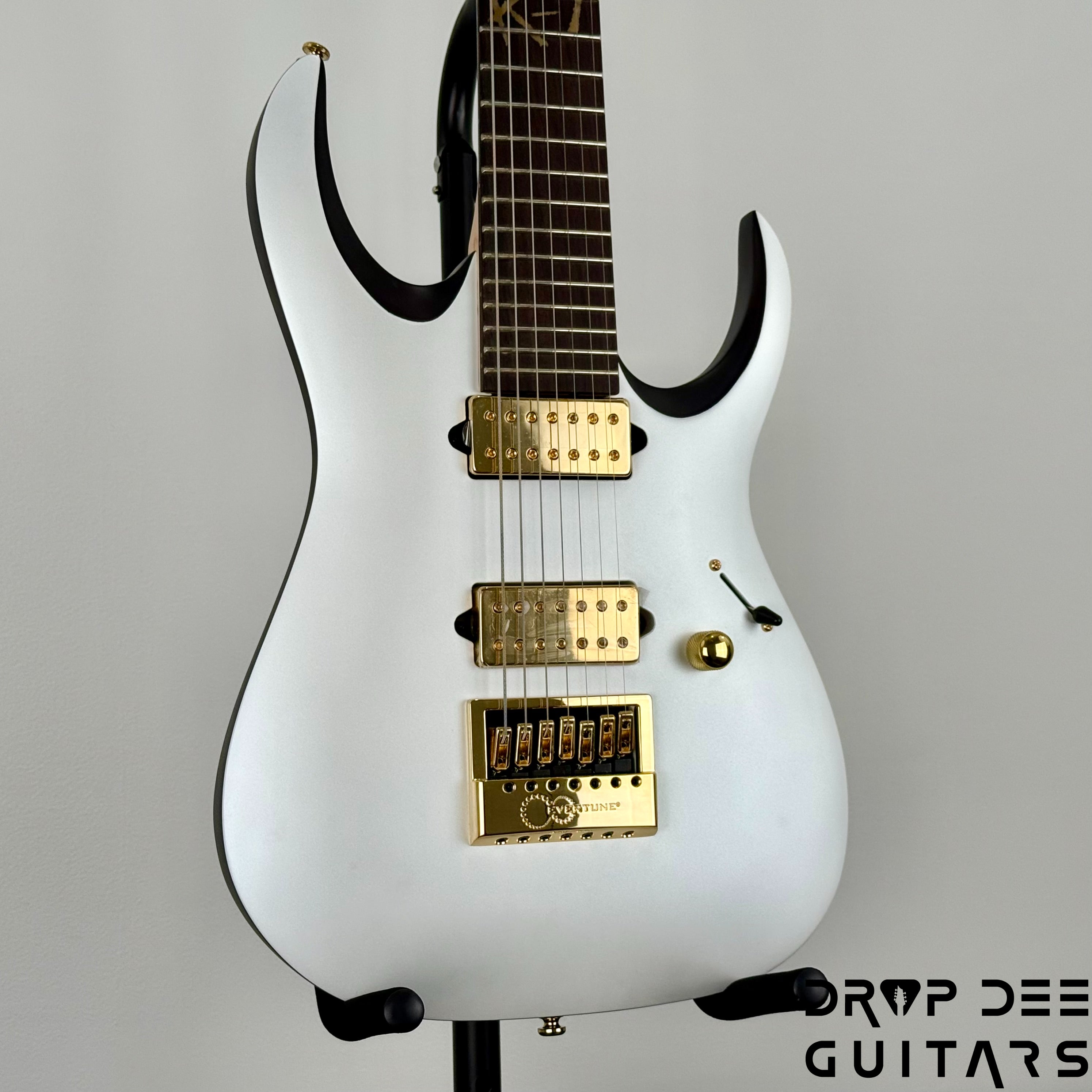 Ibanez Brian "Head" Welch Signature K7YANG 7-String Electric Guitar w/ Bag - Matte White