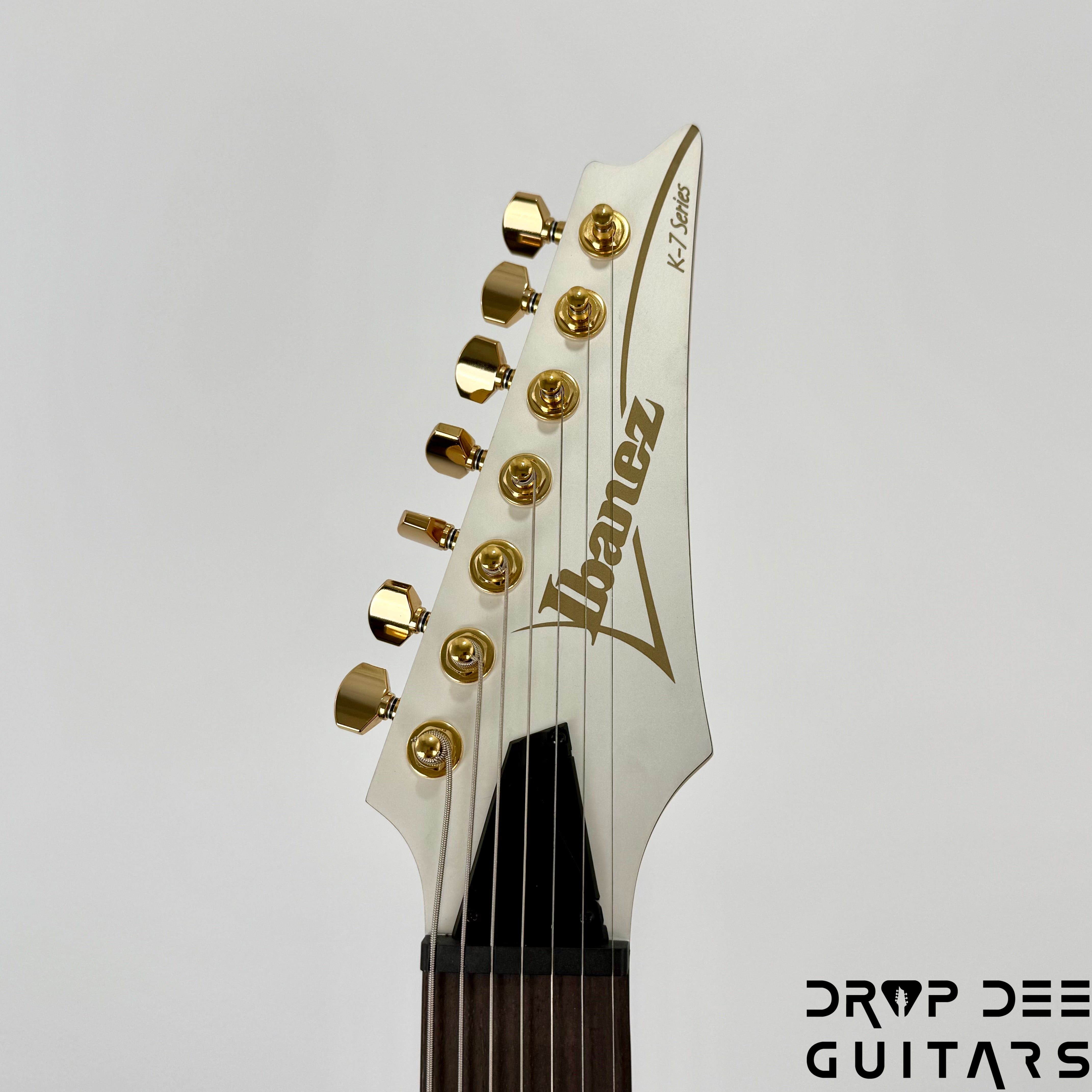 Ibanez Brian "Head" Welch Signature K7YANG 7-String Electric Guitar w/ Bag - Matte White