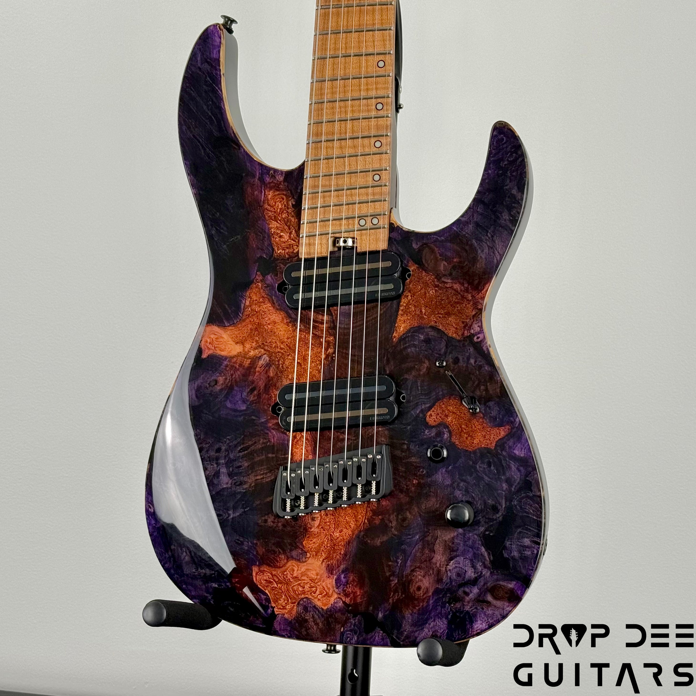 Legator Ninja X7F Multiscale 7-String Electric Guitar w/ Bag - Magma