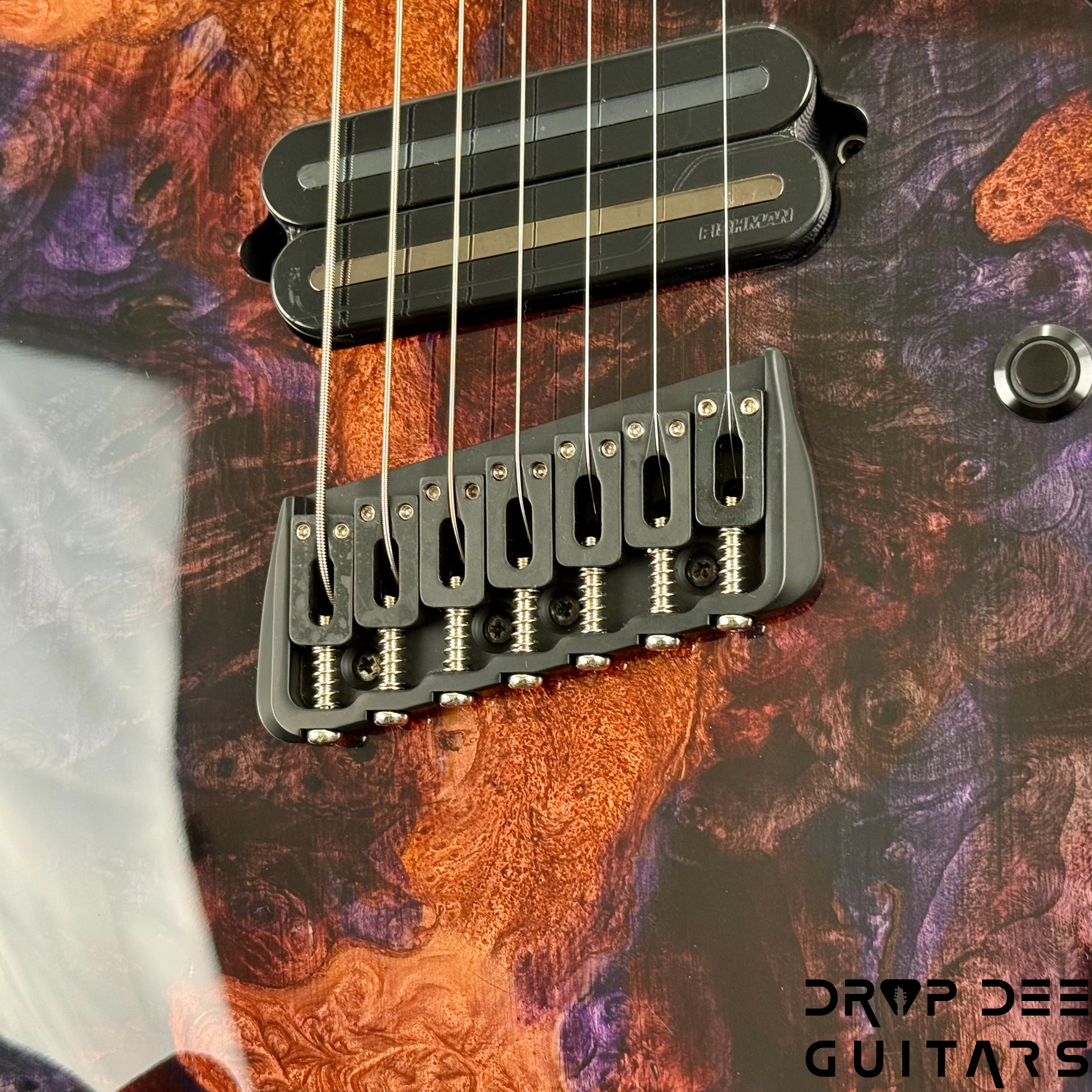 Legator Ninja X7F Multiscale 7-String Electric Guitar w/ Bag - Magma