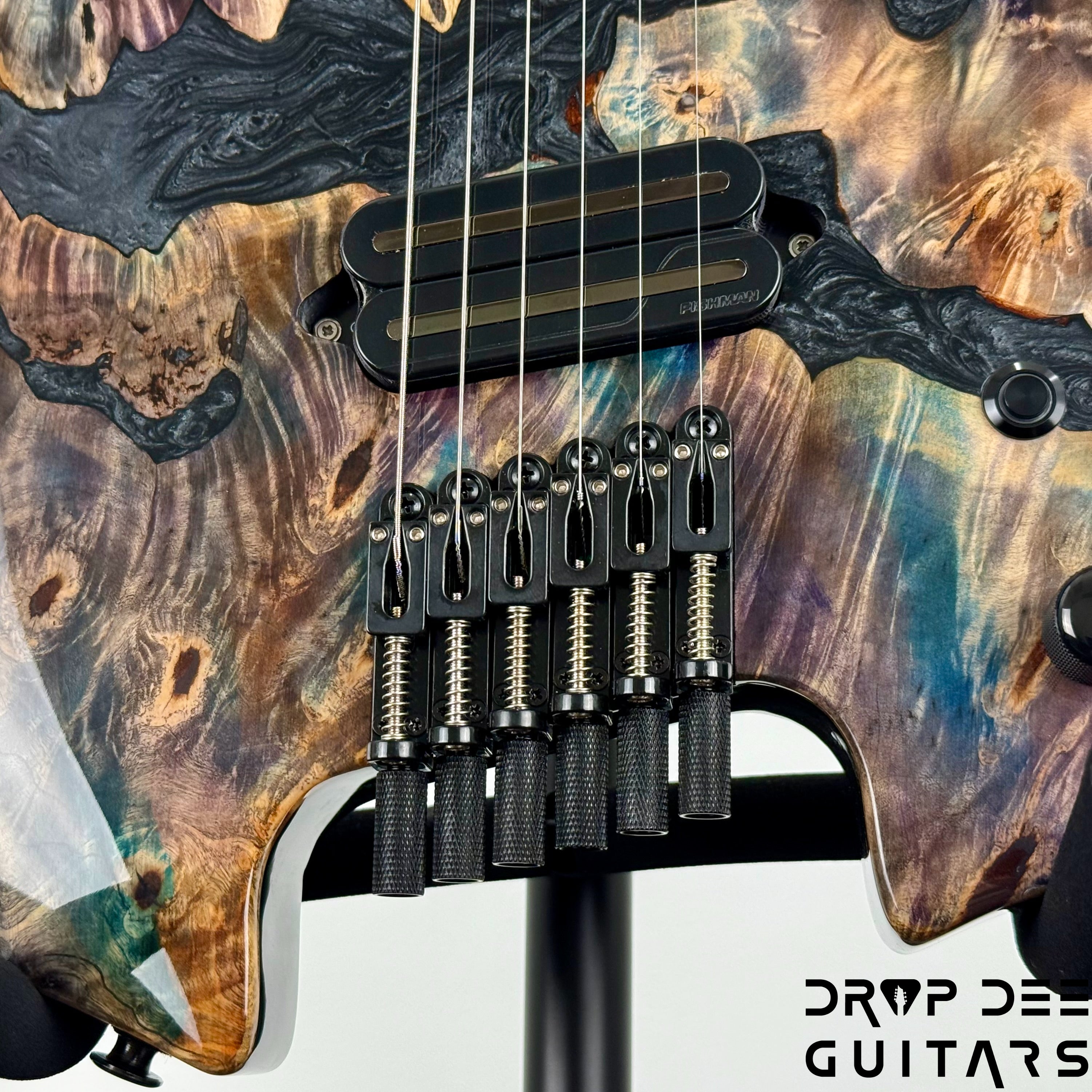 Legator Ghost X6F Multiscale Headless Electric Guitar w/ Bag - Coral
