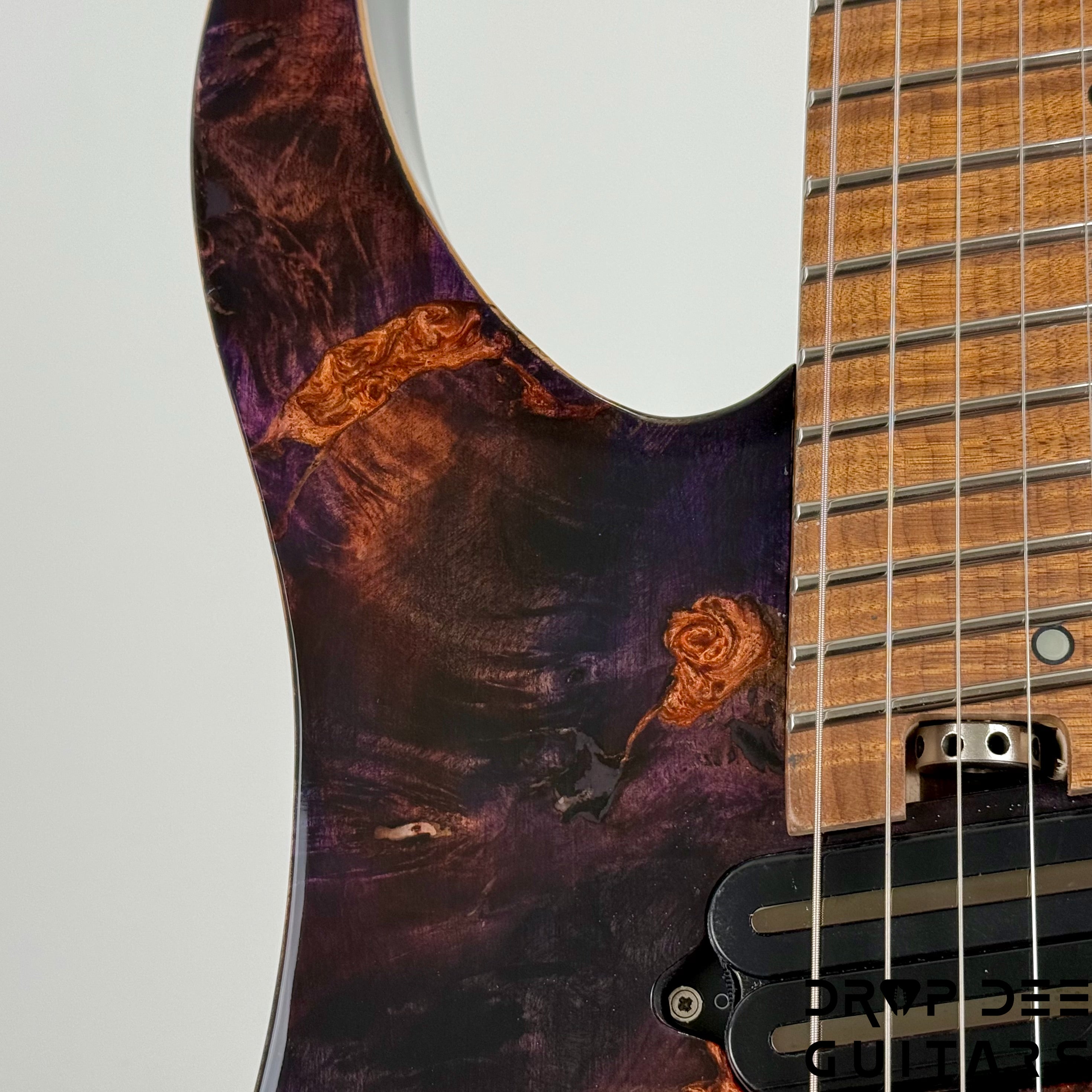 Legator Ghost X6F Multiscale Headless Electric Guitar w/ Bag - Magma