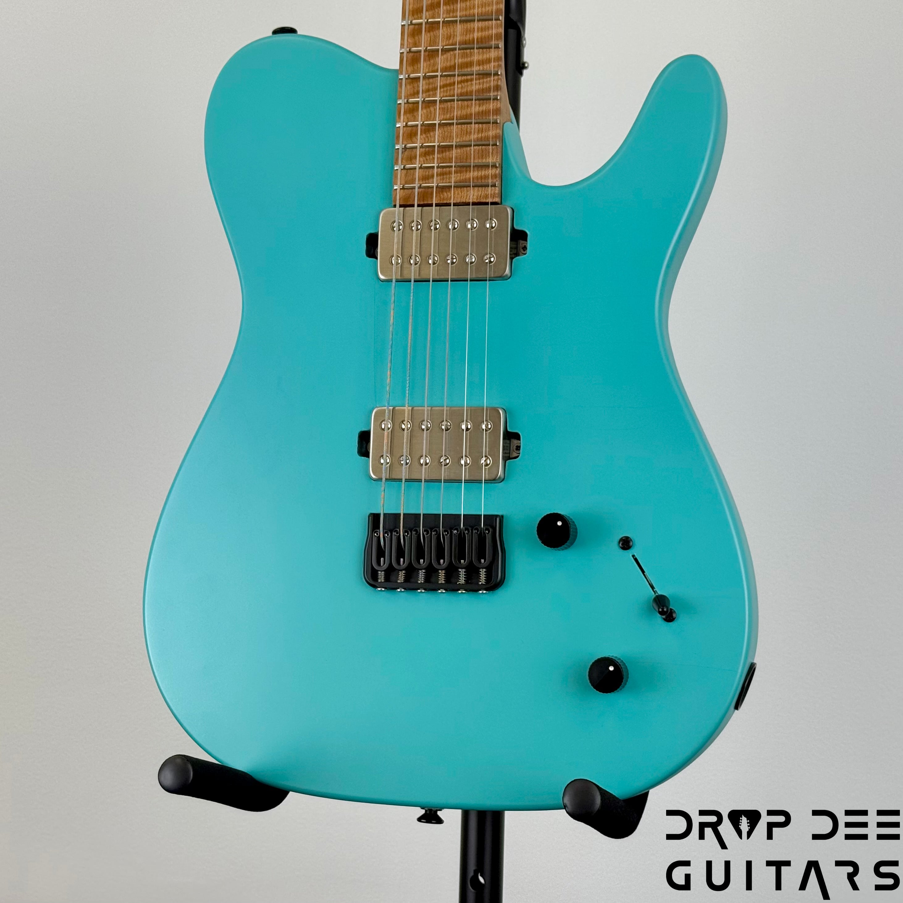 SMP Custom Shop Τρίτη Electric Guitar w/ Case - Seafoam Green