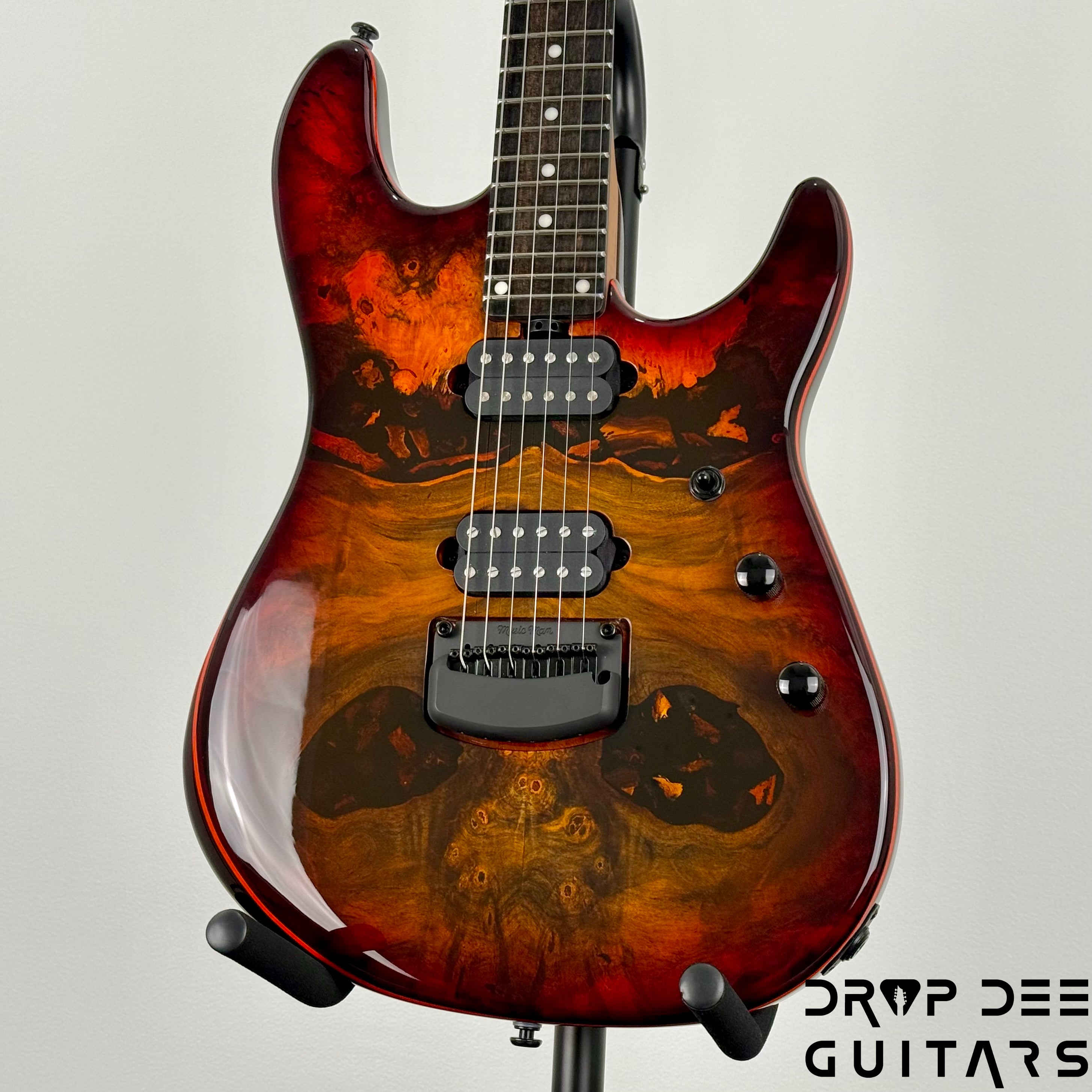 Ernie Ball Music Man Jason Richardson Cutlass HT Electric Guitar w/ Case - Death Mountain