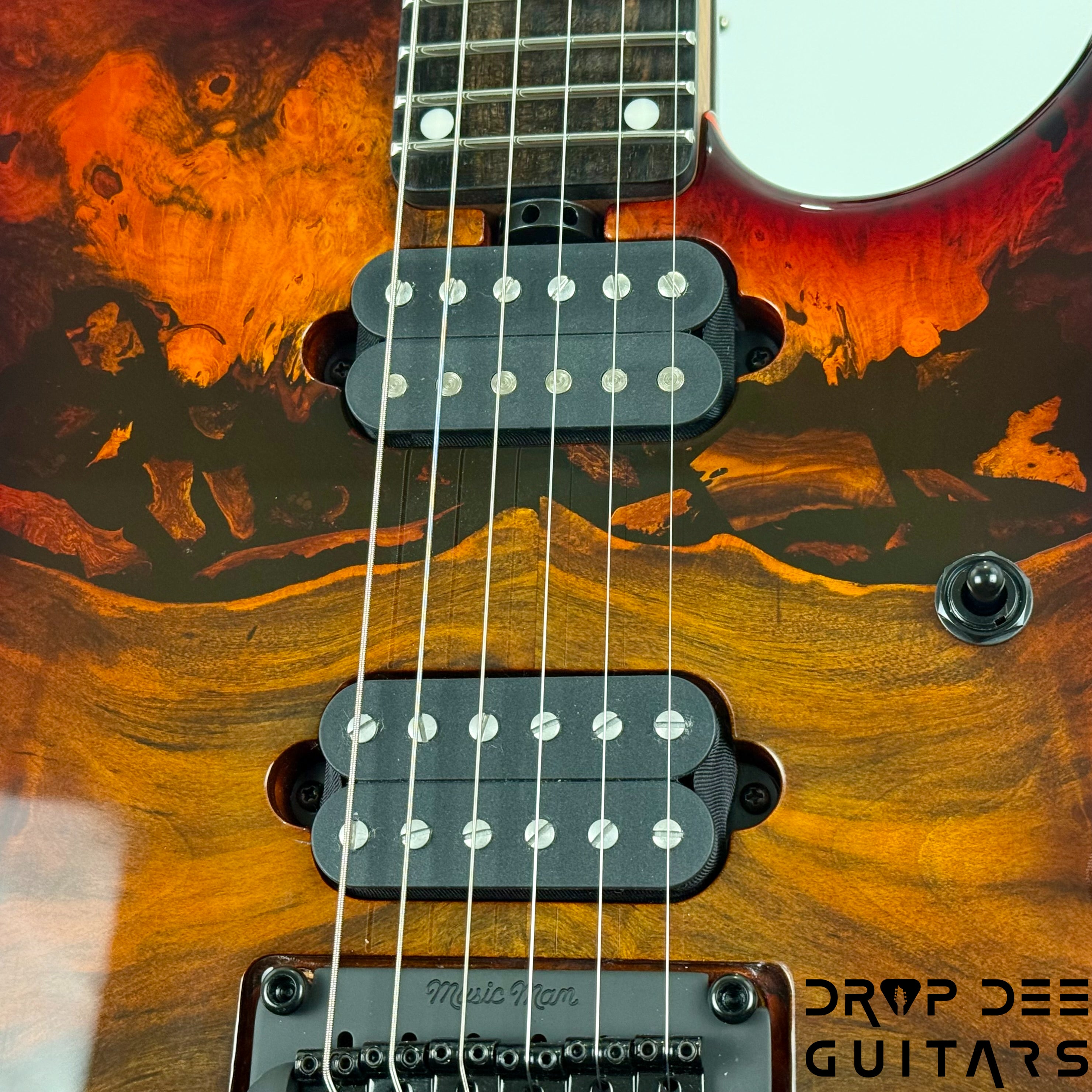 Ernie Ball Music Man Jason Richardson Cutlass HT Electric Guitar w/ Case - Death Mountain