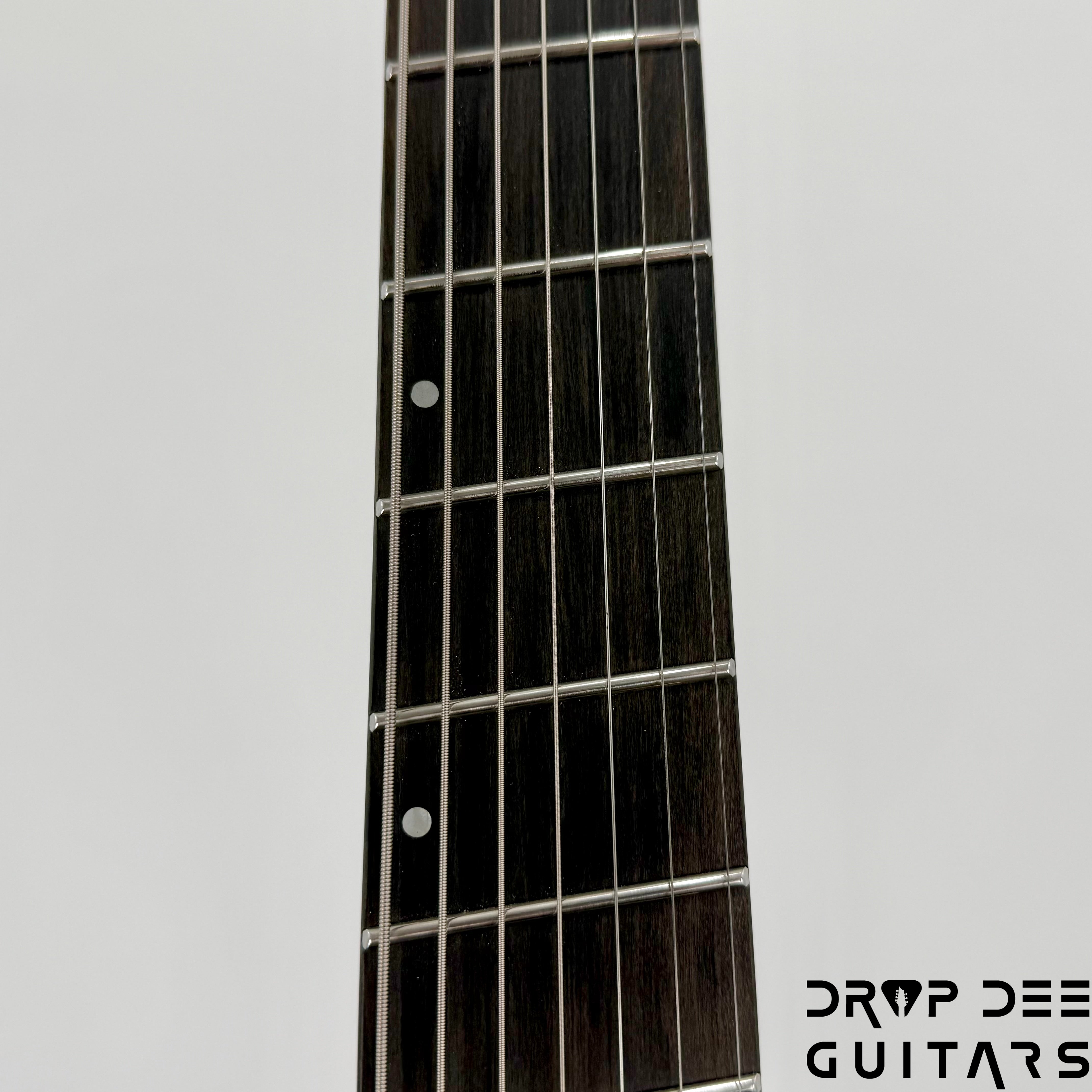 Ibanez Standard QX527B 7-String Headless Electric Guitar w/ Bag - Weathered Black