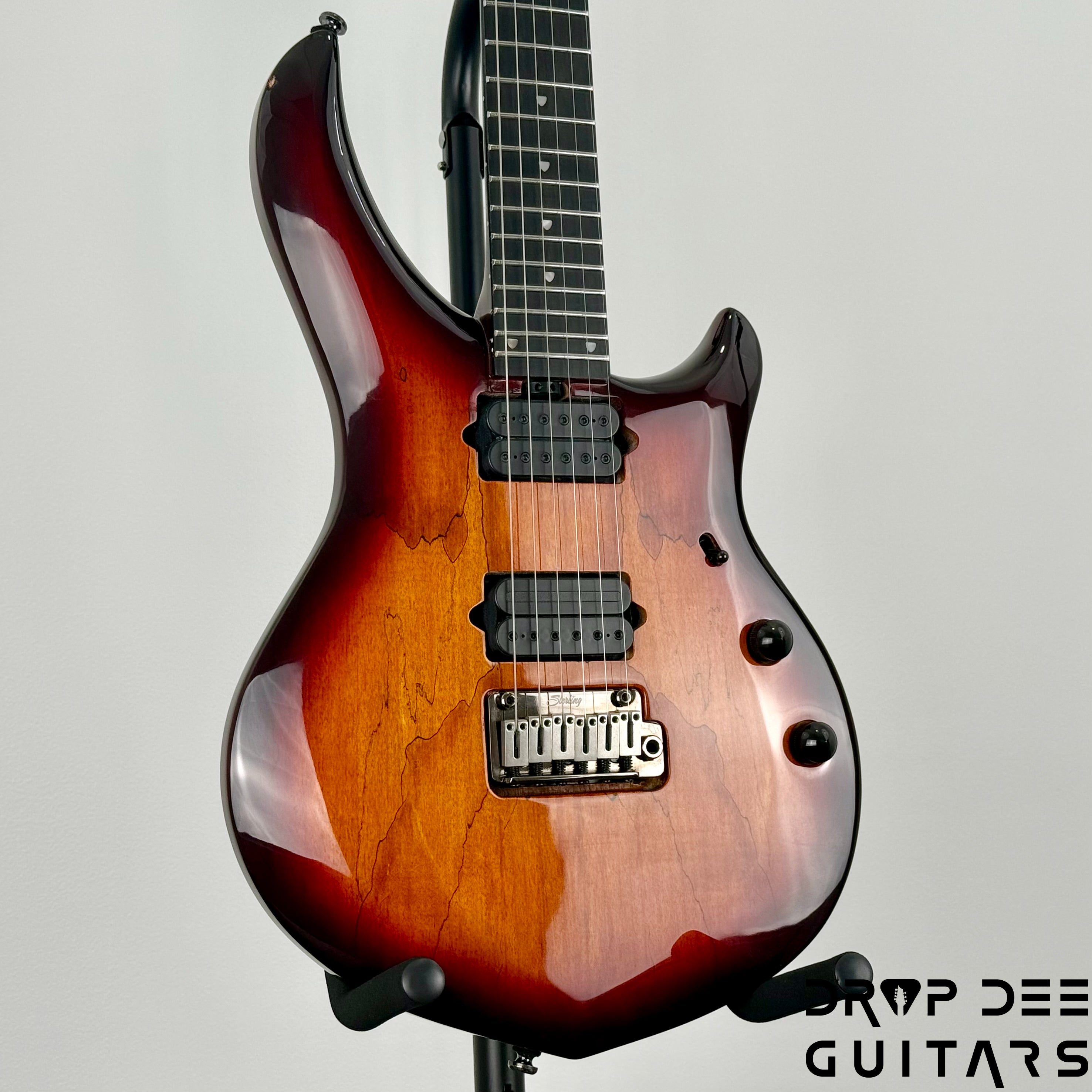 Sterling By Music Man John Petrucci Signature Majesty MAJ200 Electric Guitar w/ Bag - Blood Orange Burst