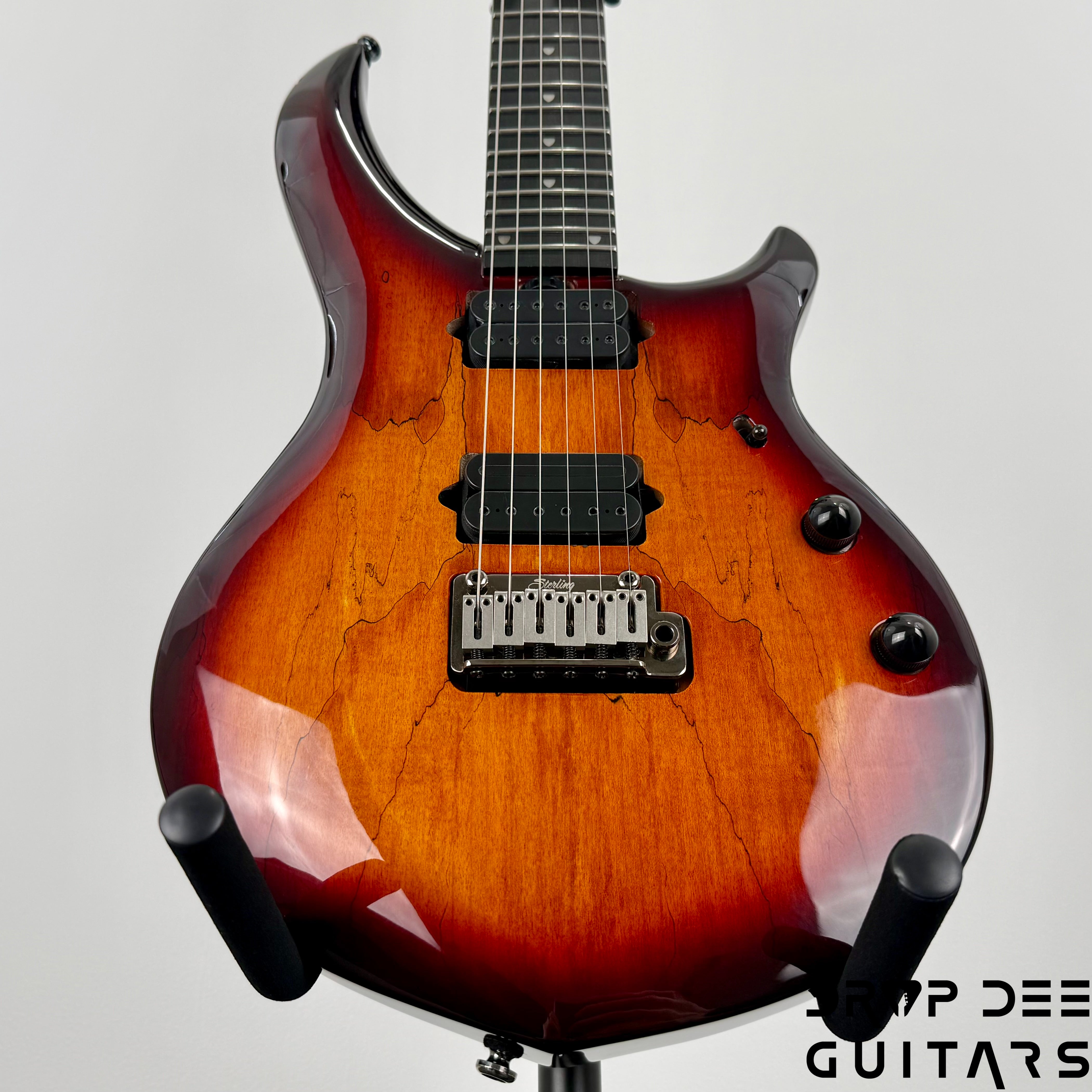 Sterling By Music Man John Petrucci Signature Majesty MAJ200 Electric Guitar w/ Bag - Blood Orange Burst