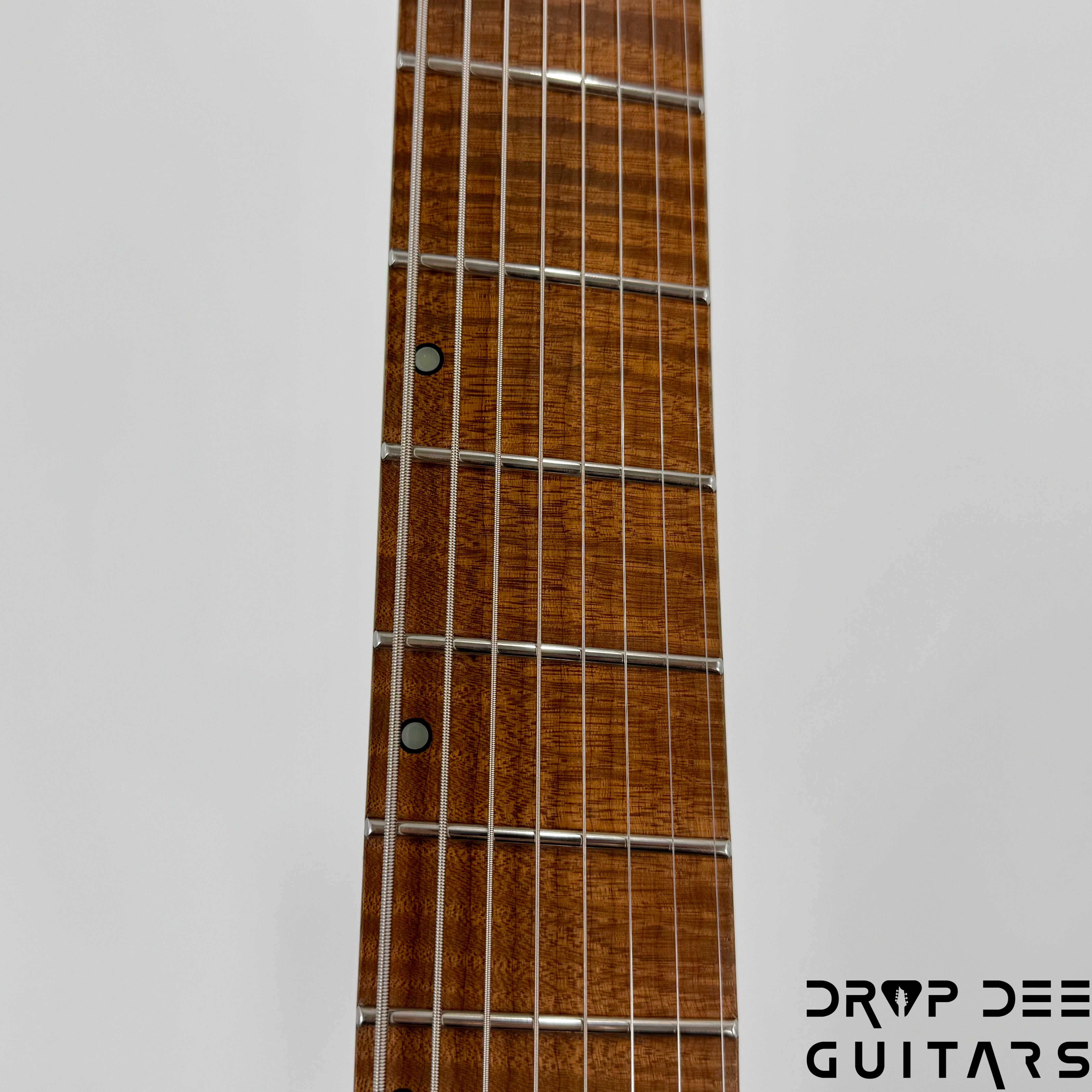 Legator Ghost X8F Multiscale Headless 8-String Electric Guitar w/ Bag - Coral
