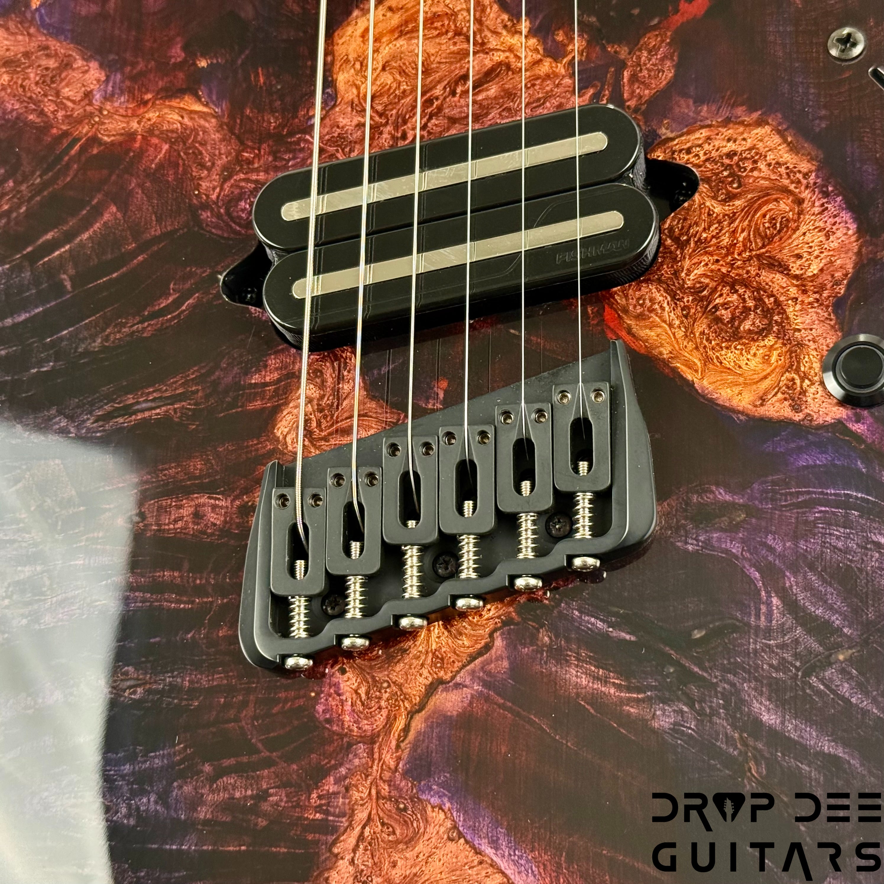 Legator Ninja X6F Multiscale Electric Guitar w/ Bag - Magma