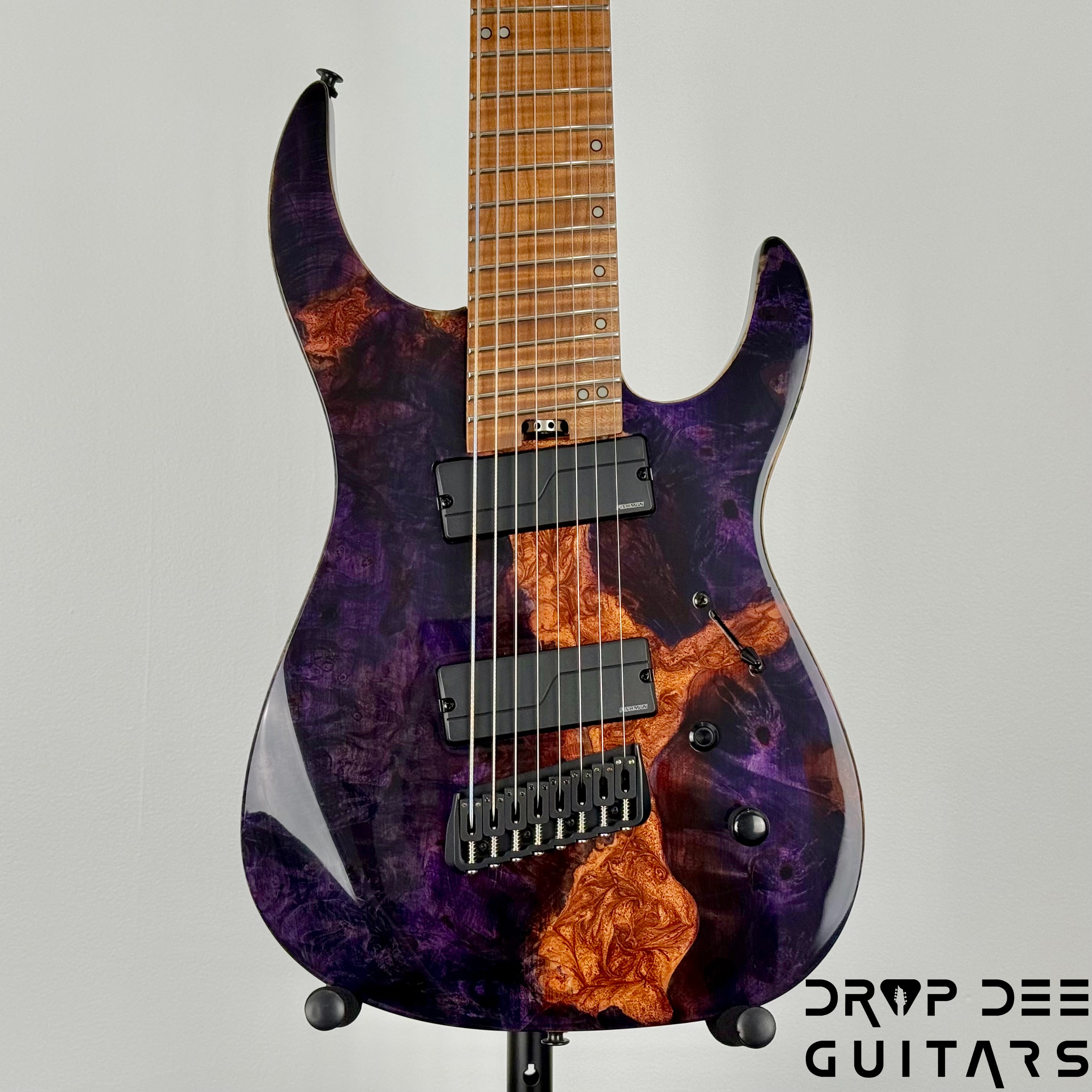 Legator Ninja X8F Multiscale 8-String Electric Guitar w/ Bag - Magma