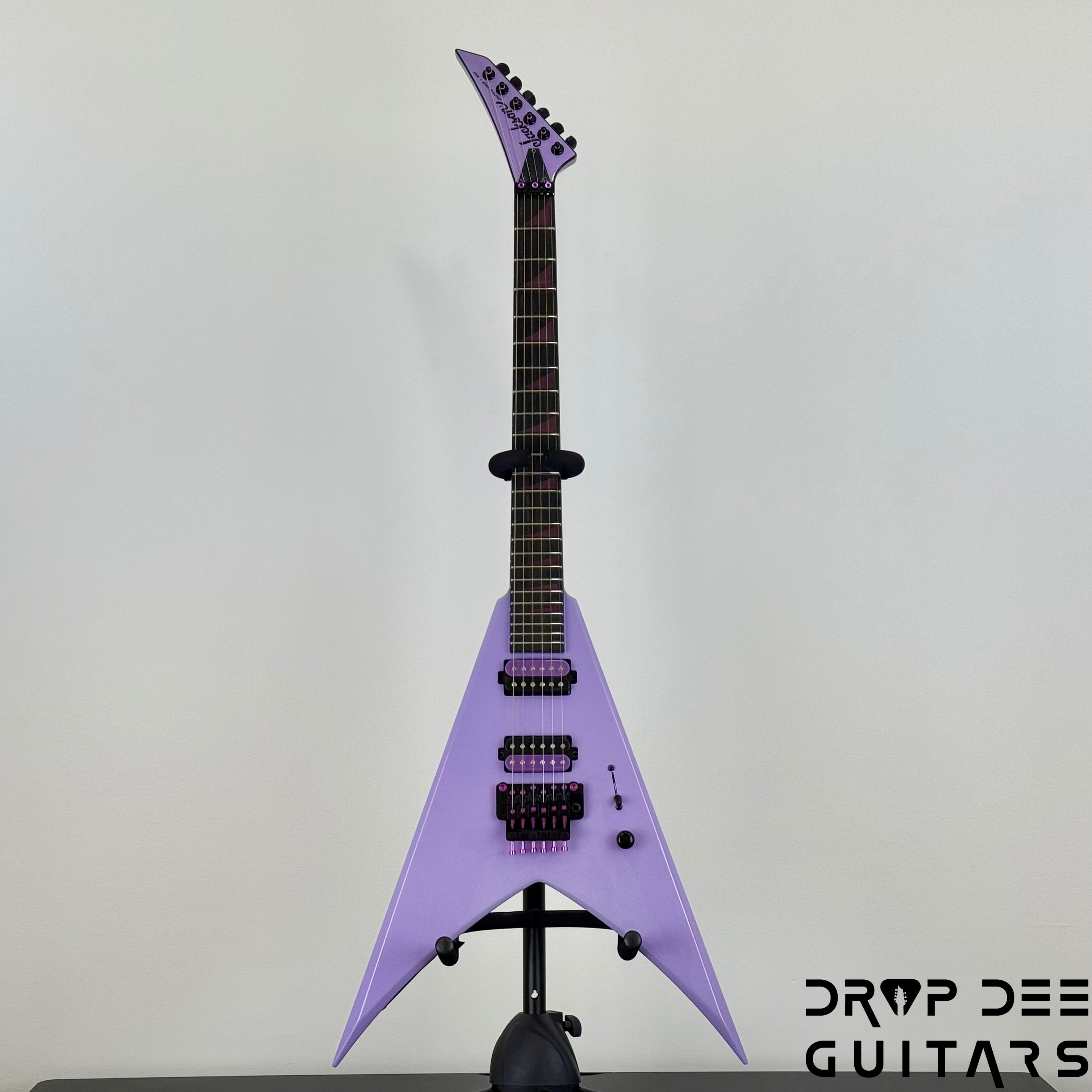 Jackson USA Custom Shop Special Edition King V Electric Guitar w/ Case - Lavender Ice