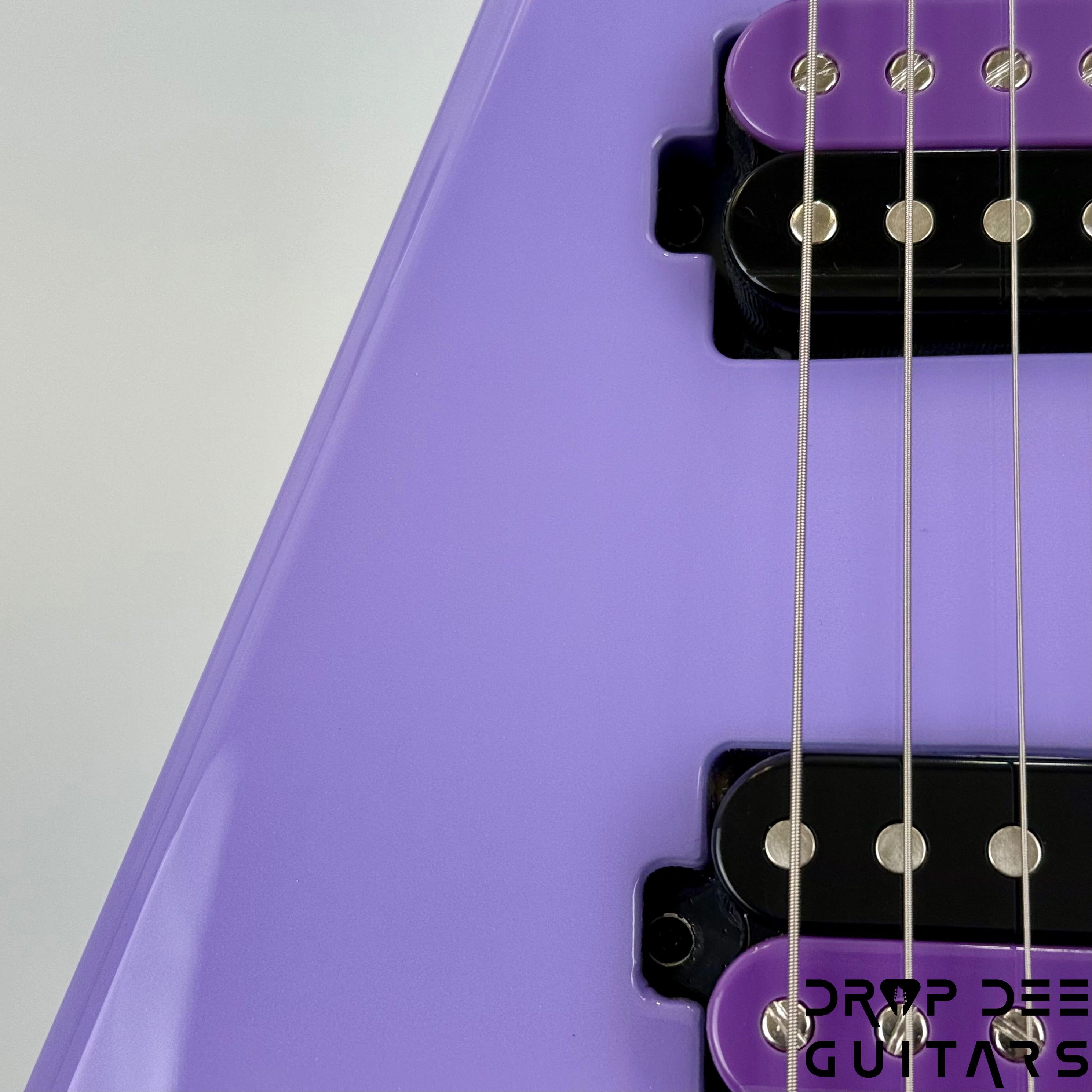 Jackson USA Custom Shop Special Edition King V Electric Guitar w/ Case - Lavender Ice