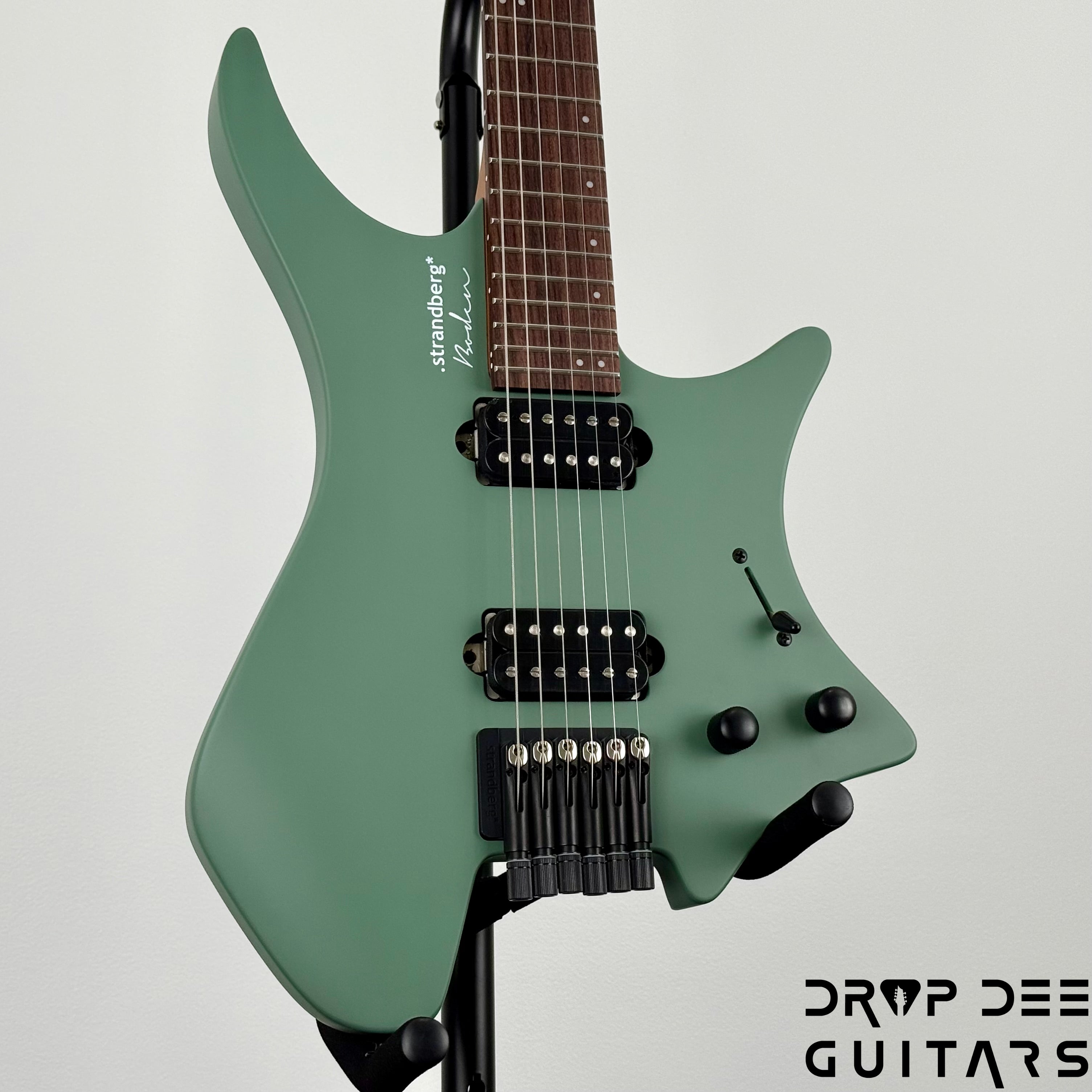 Strandberg Boden Essential 6 Headless Electric Guitar w/ Bag - Sage Leaf