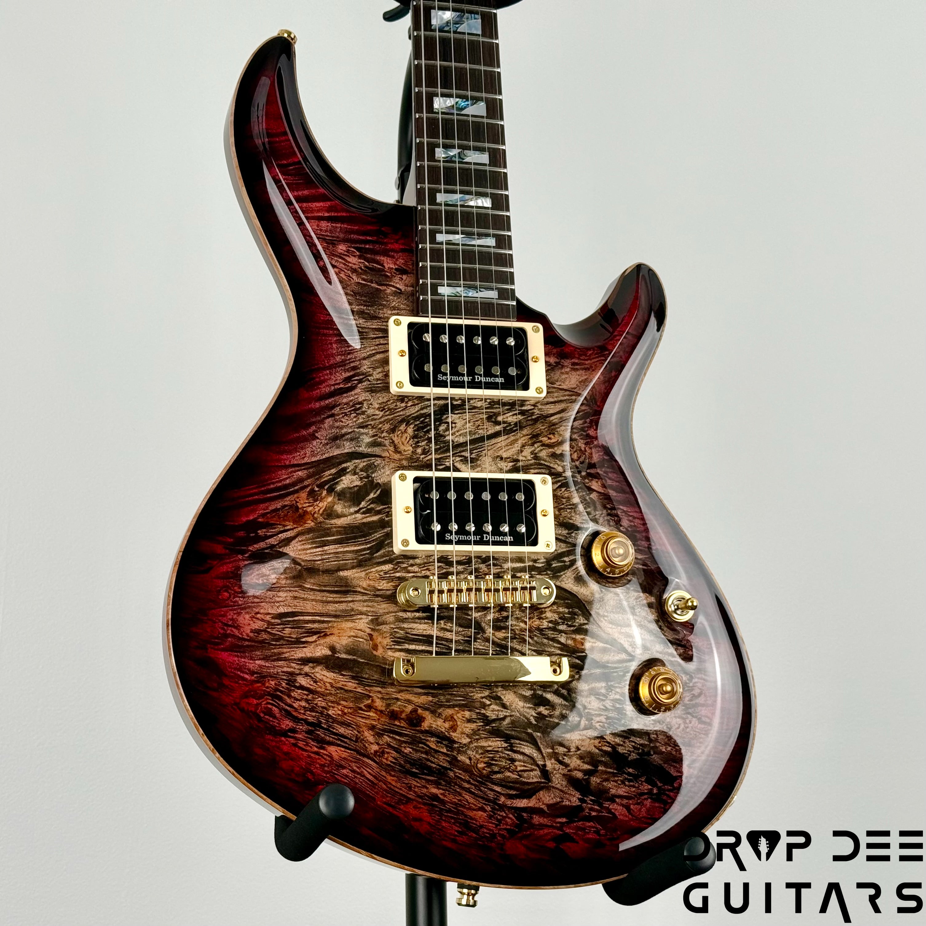 ESP Original Series Mystique CTM Electric Guitar w/ Case - Reptile Red Burst