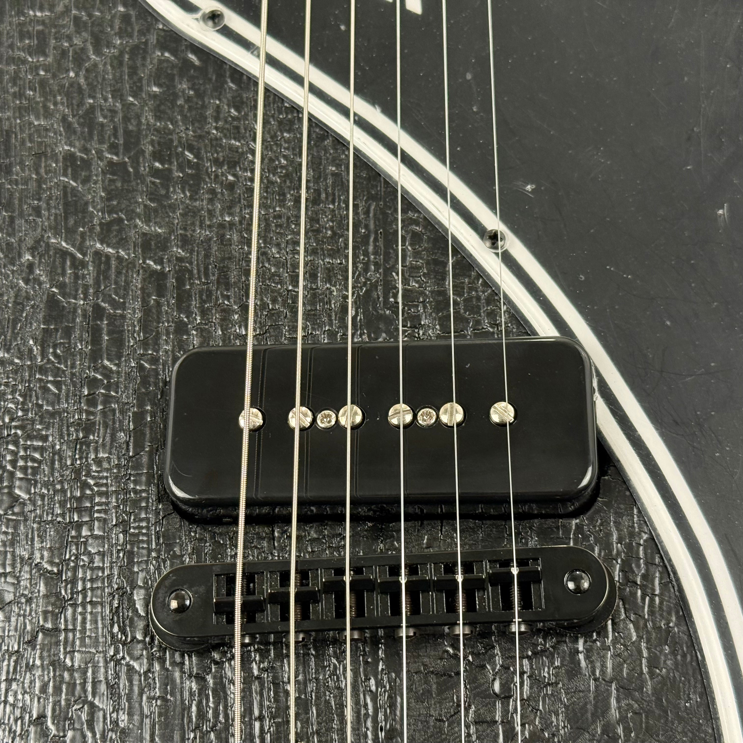 Dunable USA Custom Shop Monolord Thomas Jäger Limited Edition Gnarwhal Electric Guitar w/ Case - Charred Ash