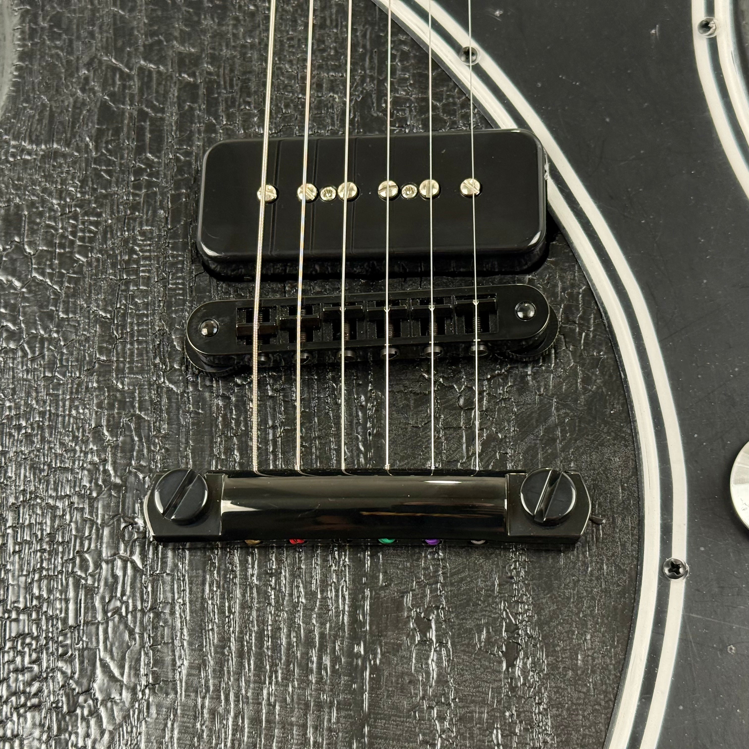 Dunable USA Custom Shop Monolord Thomas Jäger Limited Edition Gnarwhal Electric Guitar w/ Case - Charred Ash