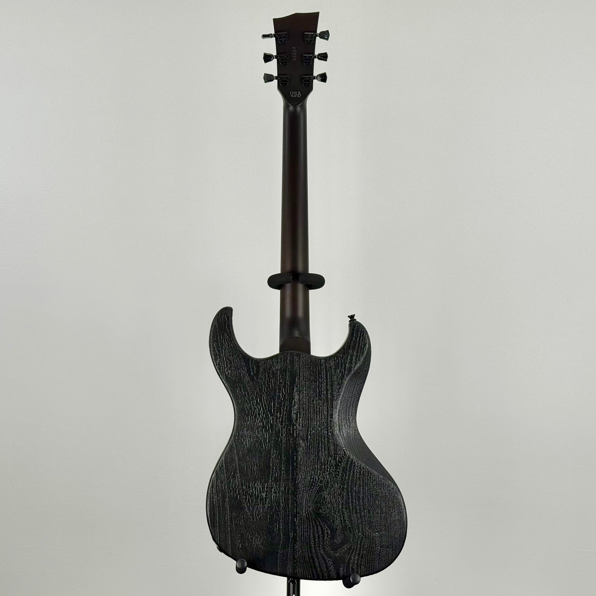 Dunable USA Custom Shop Monolord Thomas Jäger Limited Edition Gnarwhal Electric Guitar w/ Case - Charred Ash