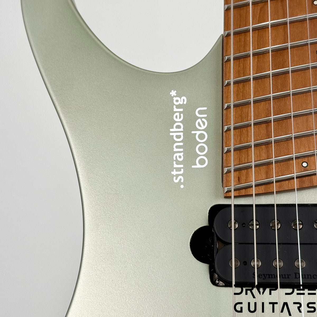 Strandberg Boden Standard N2.6T Tremolo Multiscale Headless Electric Guitar w/ Bag - Shoreline Mist Metallic