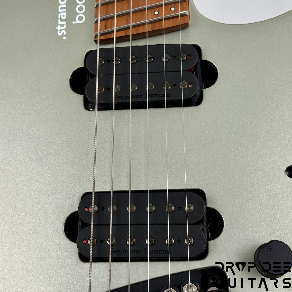 Strandberg Boden Standard N2.6T Tremolo Multiscale Headless Electric Guitar w/ Bag - Shoreline Mist Metallic