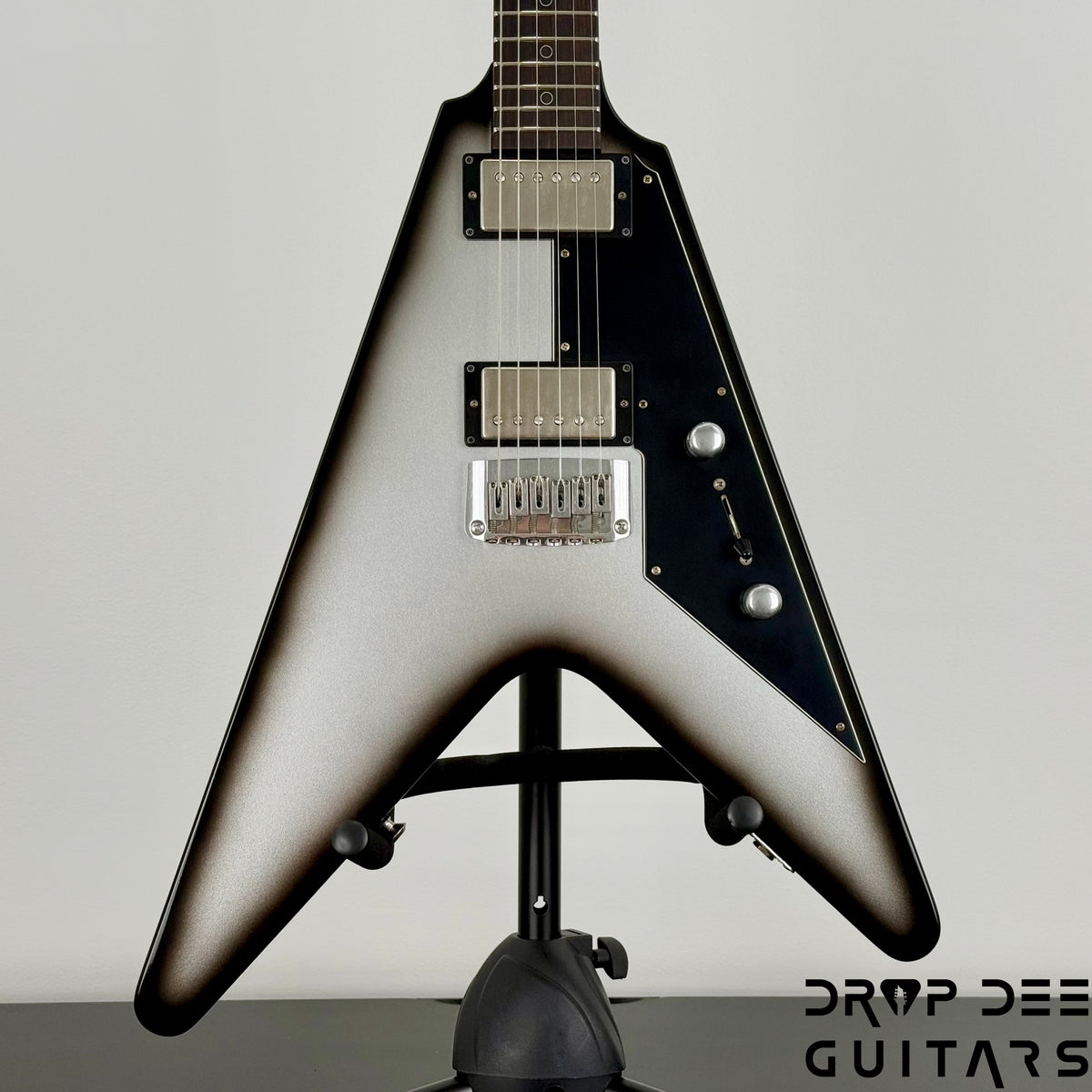 Schecter Custom Shop Nick Johnston USA V-1 Electric Guitar w/ Case - Atomic Mercury