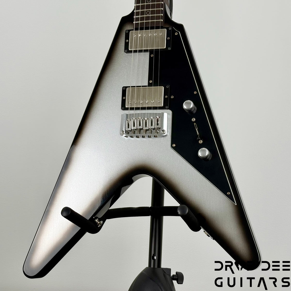 Schecter Custom Shop Nick Johnston USA V-1 Electric Guitar w/ Case - Atomic Mercury