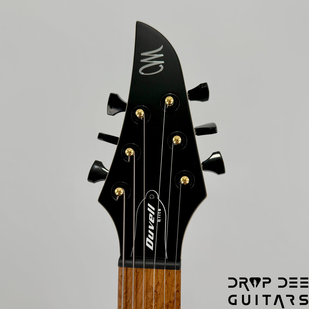 Mayones Duvell Elite 6 Electric Guitar w/ Case - Monolith Custom Satin + Swirl