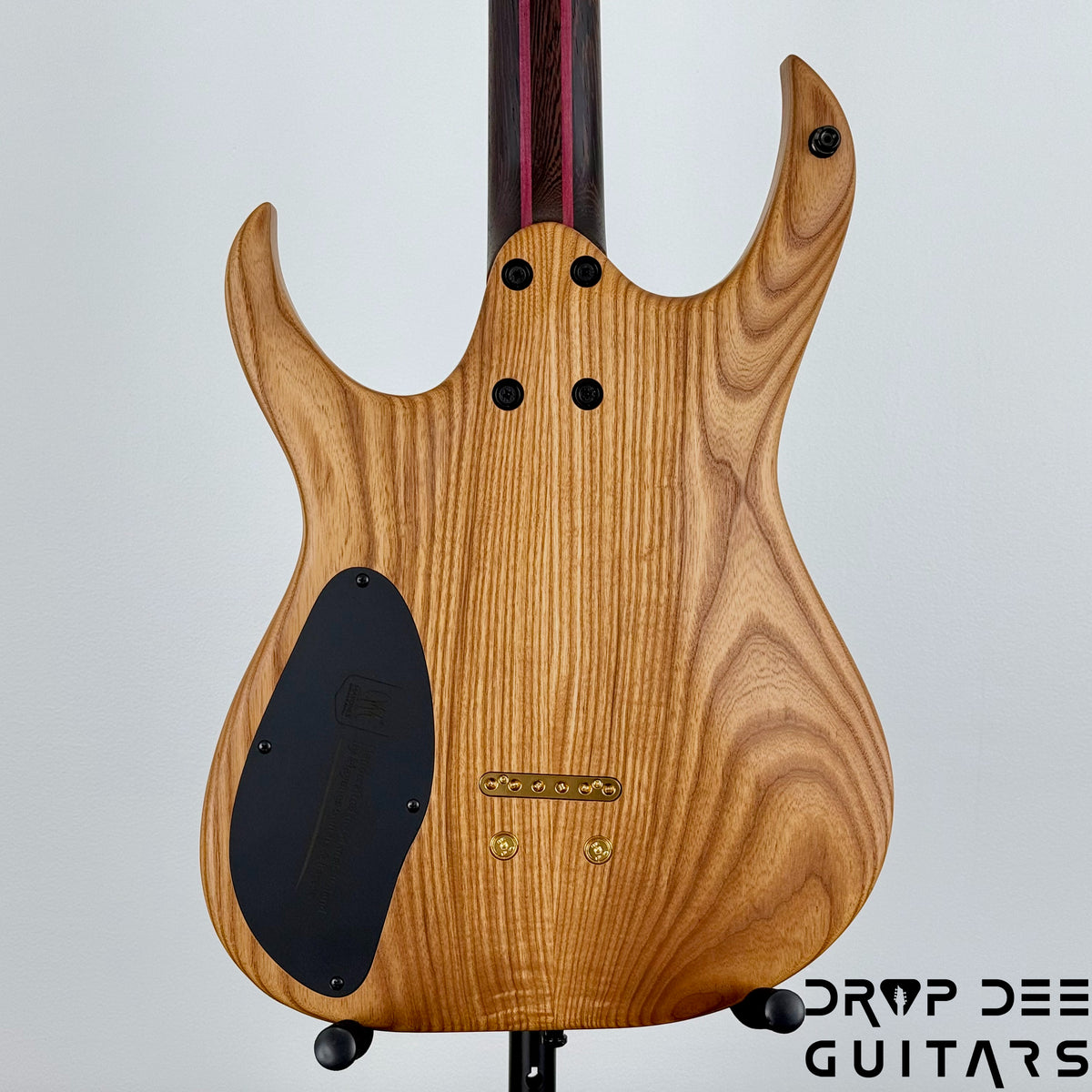Mayones Duvell Elite 6 Electric Guitar w/ Case - Monolith Custom Satin + Swirl