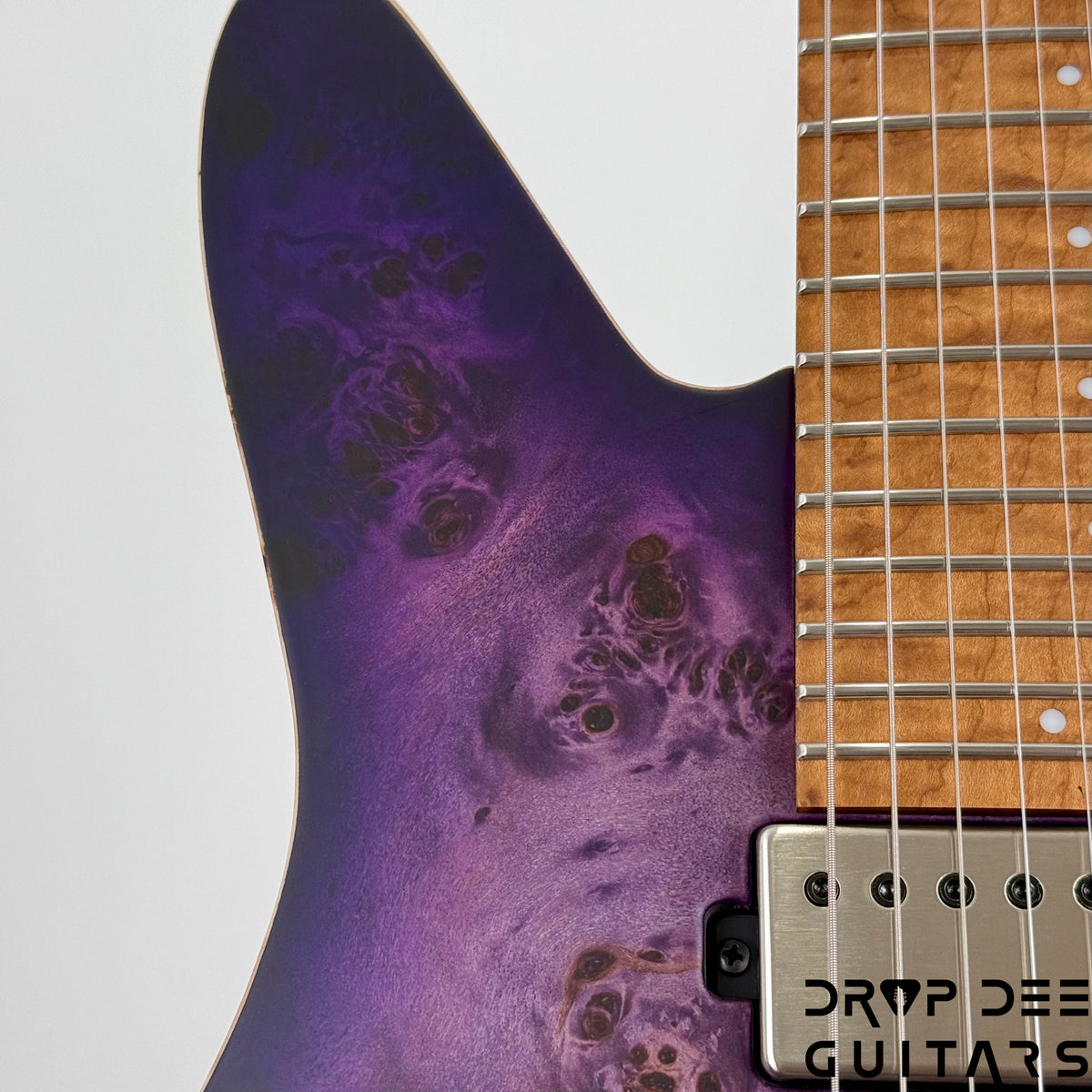 Mayones Jassper Elite 6 Electric Guitar w/ Case - Infinite Purple Satine
