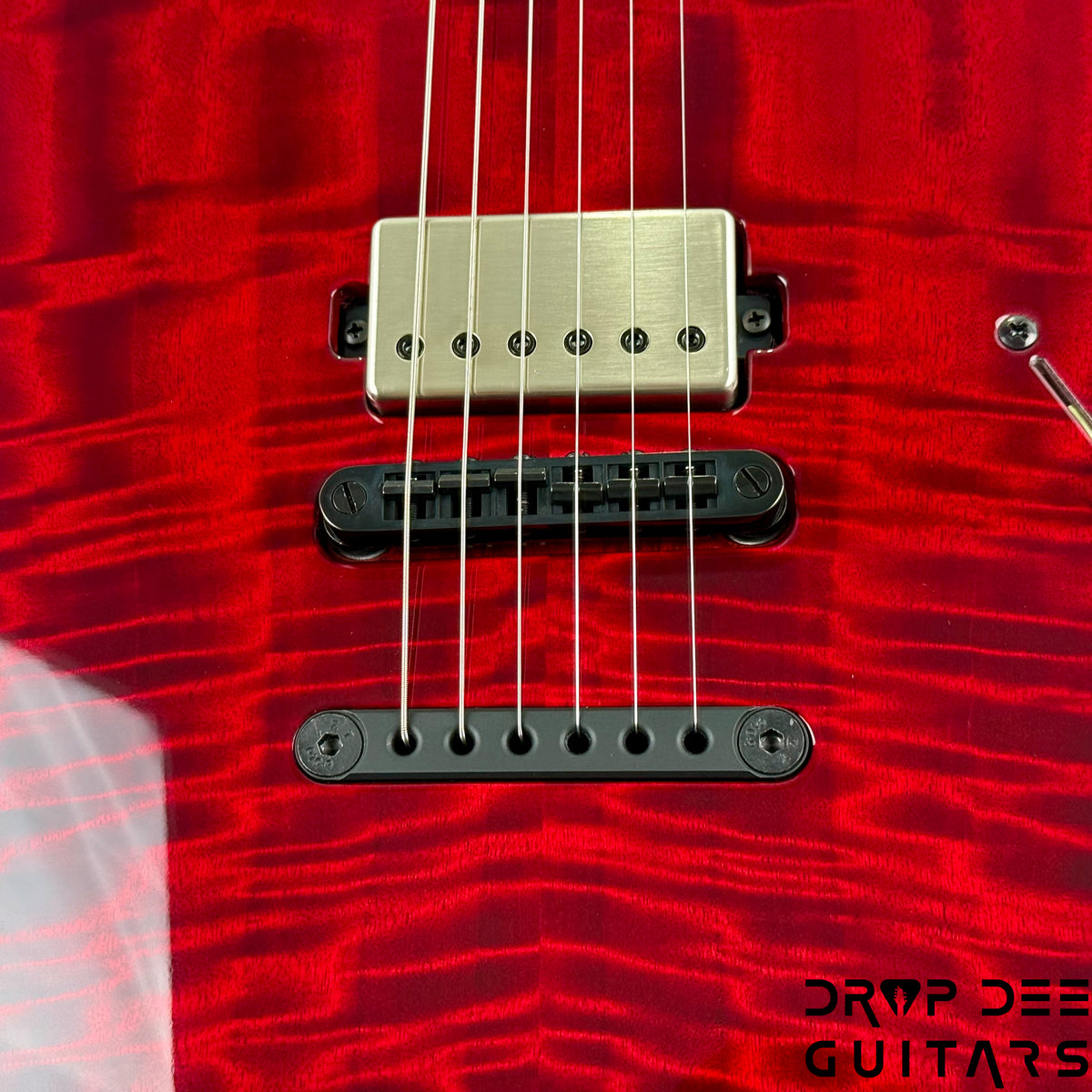 Mayones Jassper Elite 6 Electric Guitar w/ Case - Red Spirit Gloss