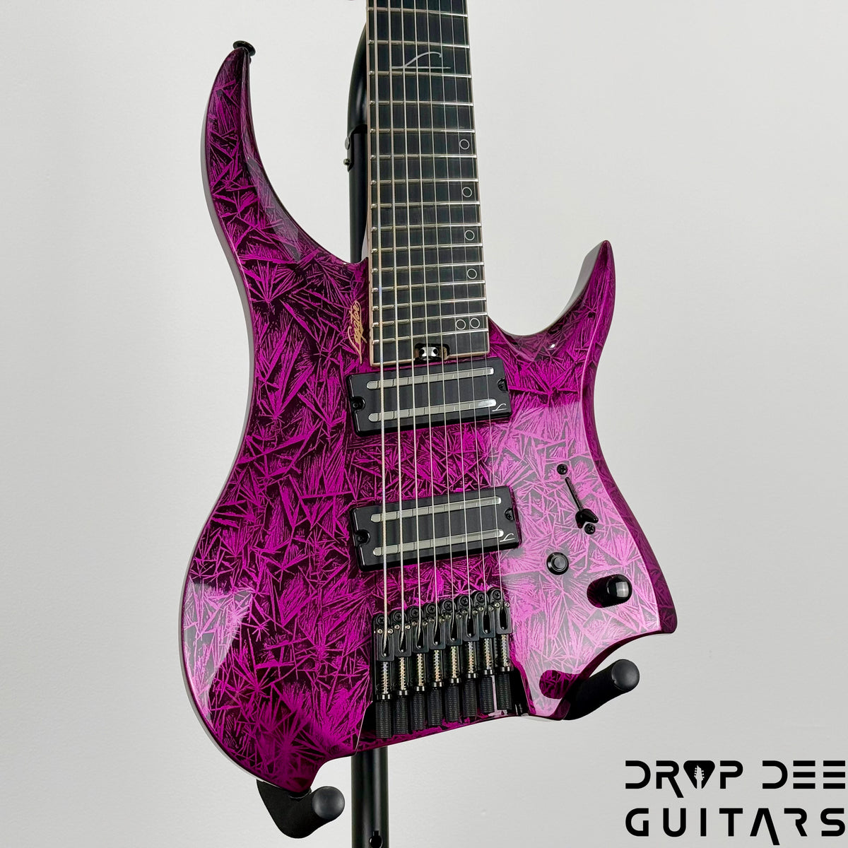 Legator Revenant R8F Multiscale Headless 8-String Electric Guitar - Purple Rain