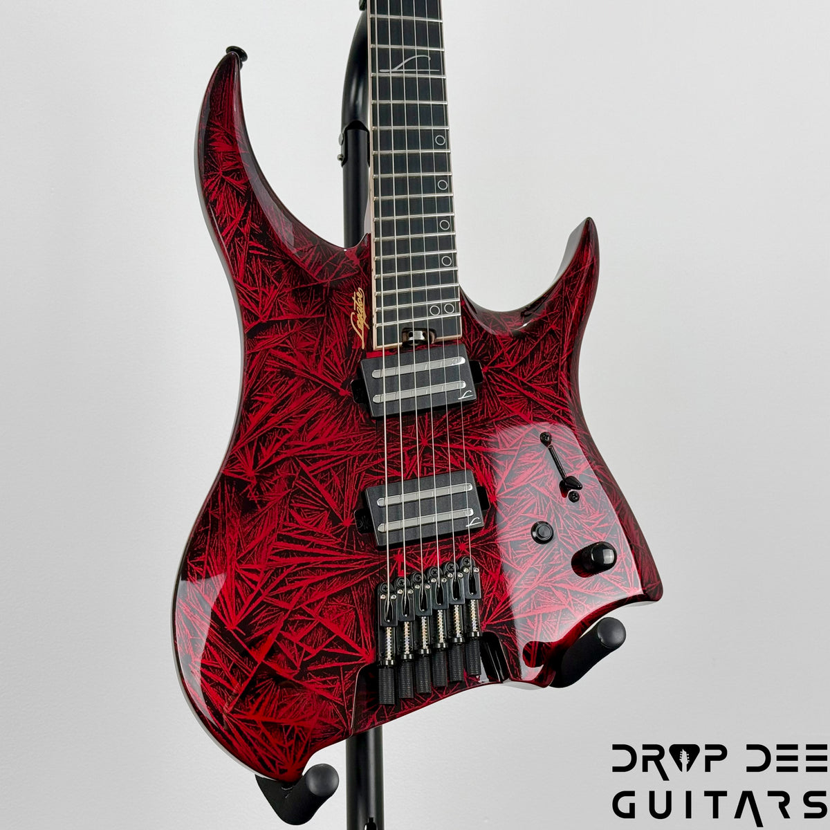 Legator Revenant R6F Multiscale Headless Electric Guitar - Bloody Mary