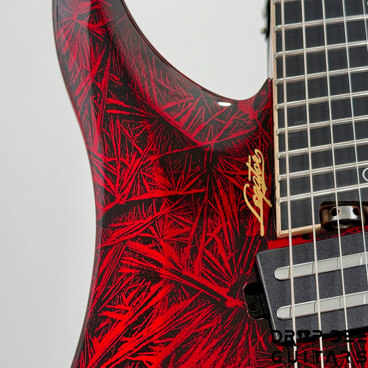 Legator Revenant R6F Multiscale Headless Electric Guitar - Bloody Mary
