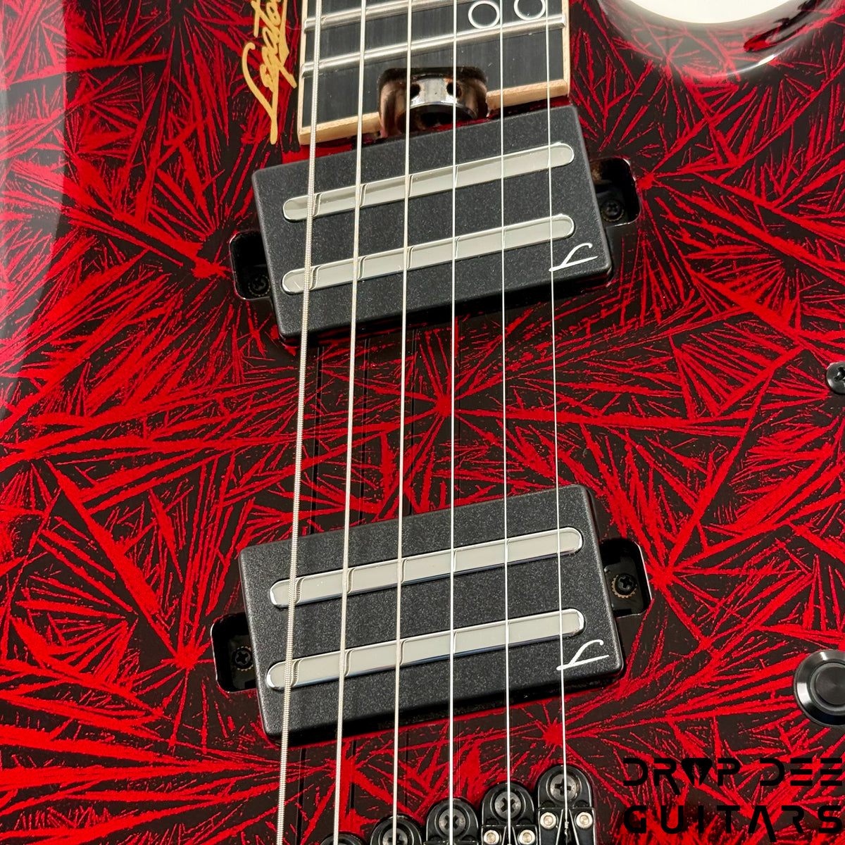Legator Revenant R6F Multiscale Headless Electric Guitar - Bloody Mary