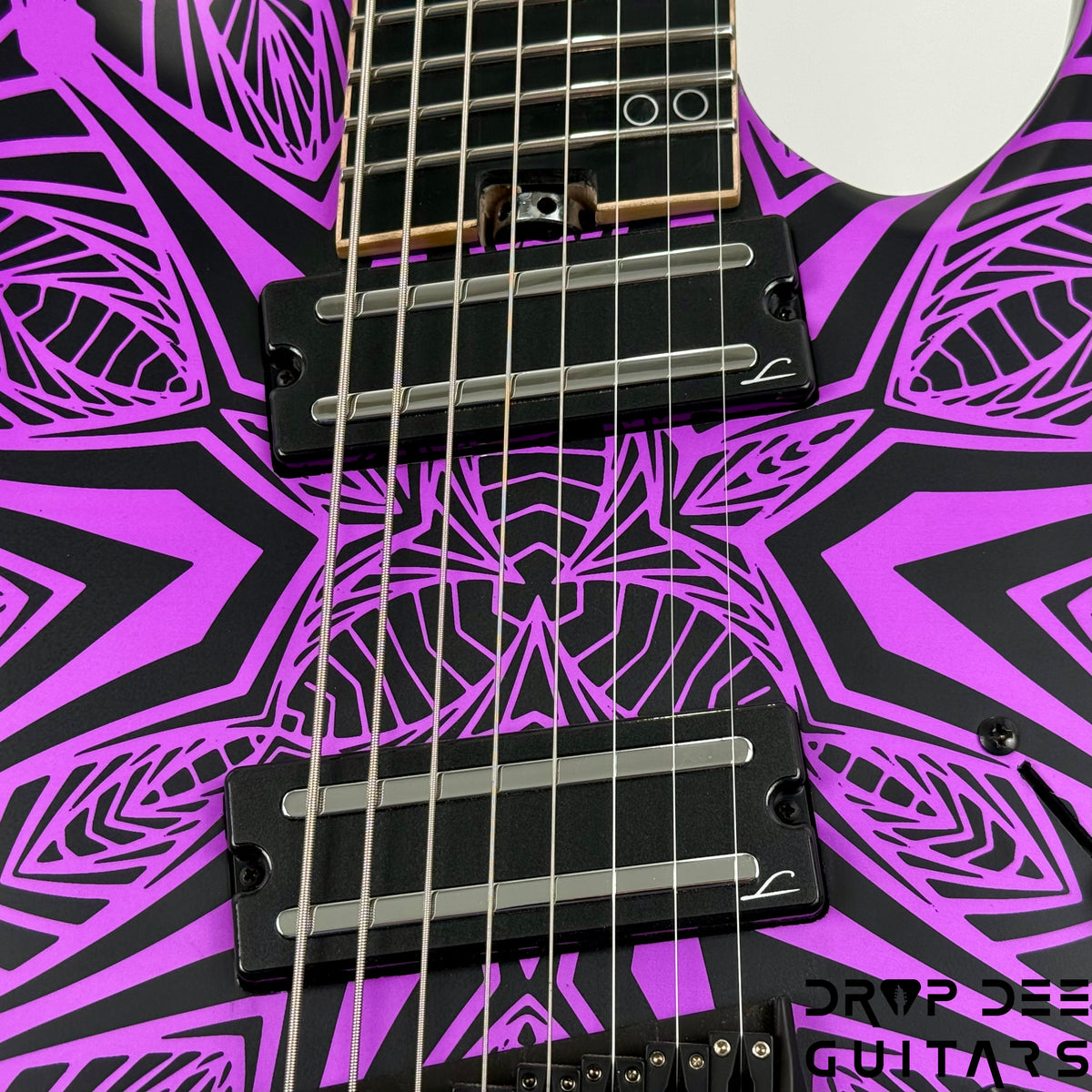 Legator Ninja N8F-INK Multiscale 8-String Electric Guitar - Ilya Purple