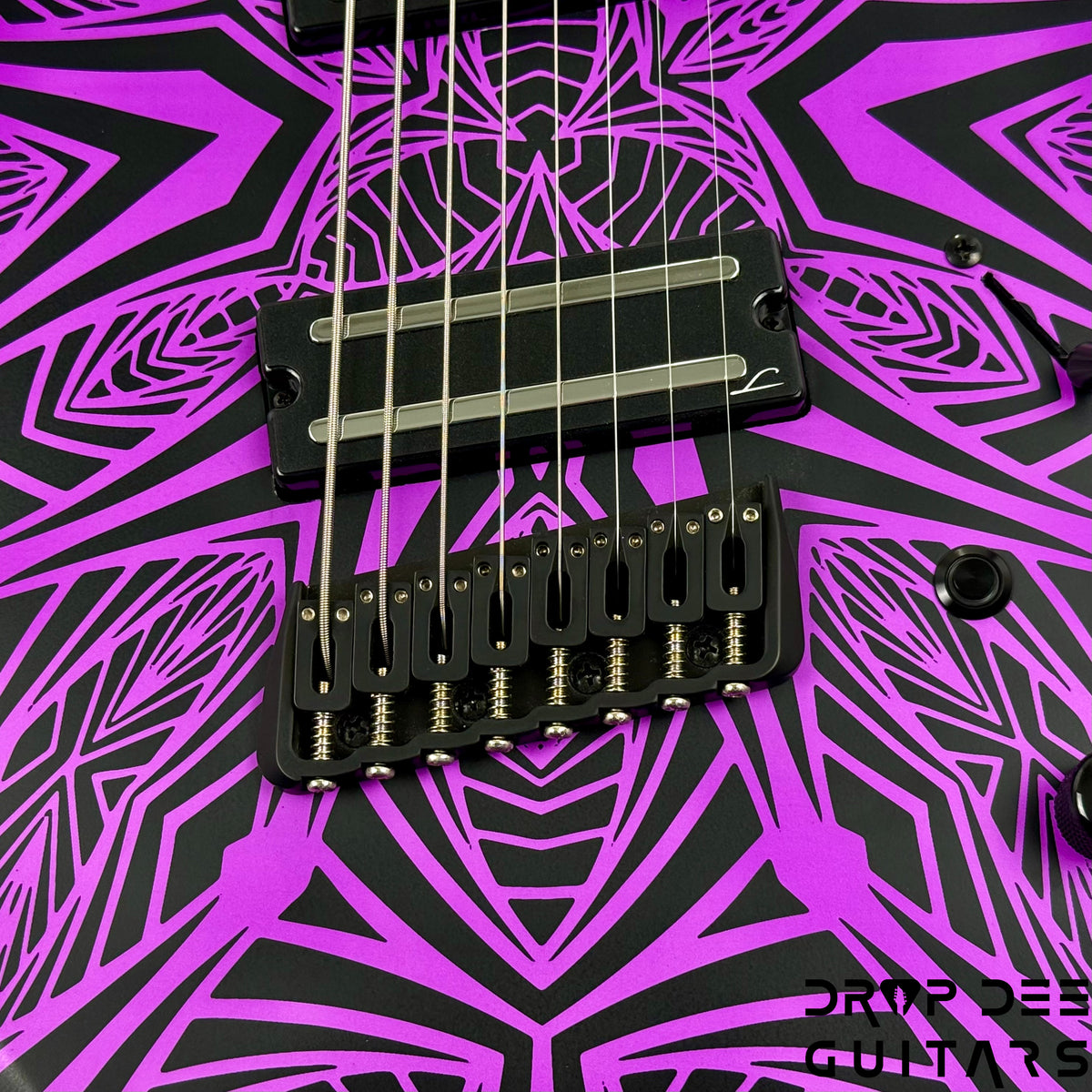 Legator Ninja N8F-INK Multiscale 8-String Electric Guitar - Ilya Purple