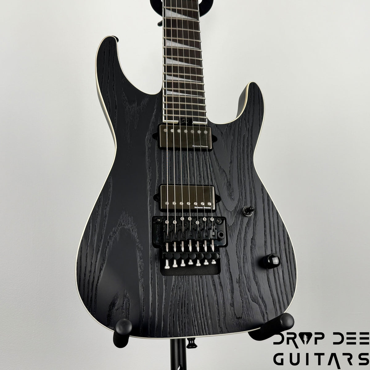 Jackson Pro Series Signature Jeff Loomis Soloist SL7 Baritone 7-String Electric Guitar - Satin Black
