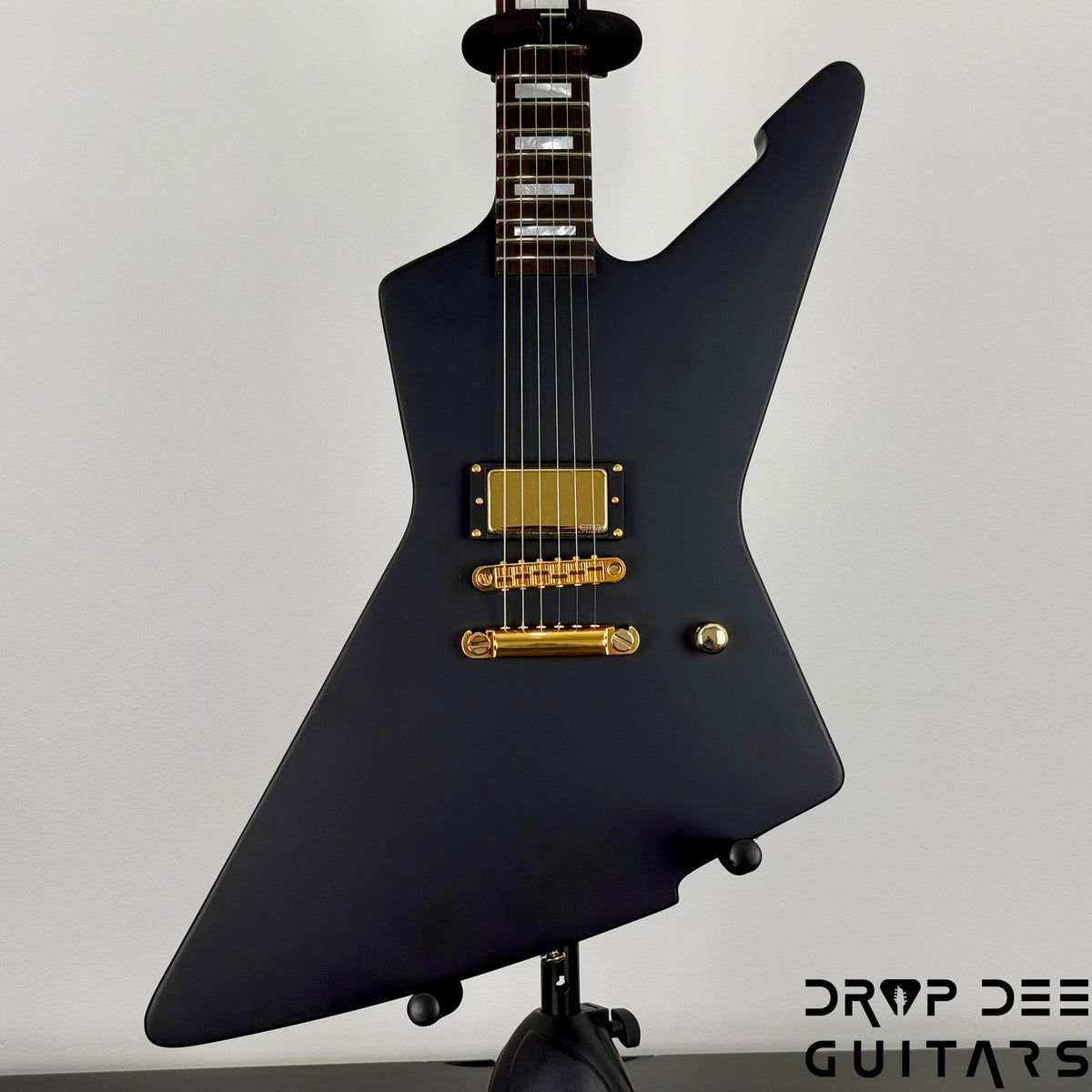 Schecter Cesar Soto Signature E-1 Electric Guitar - Satin Black