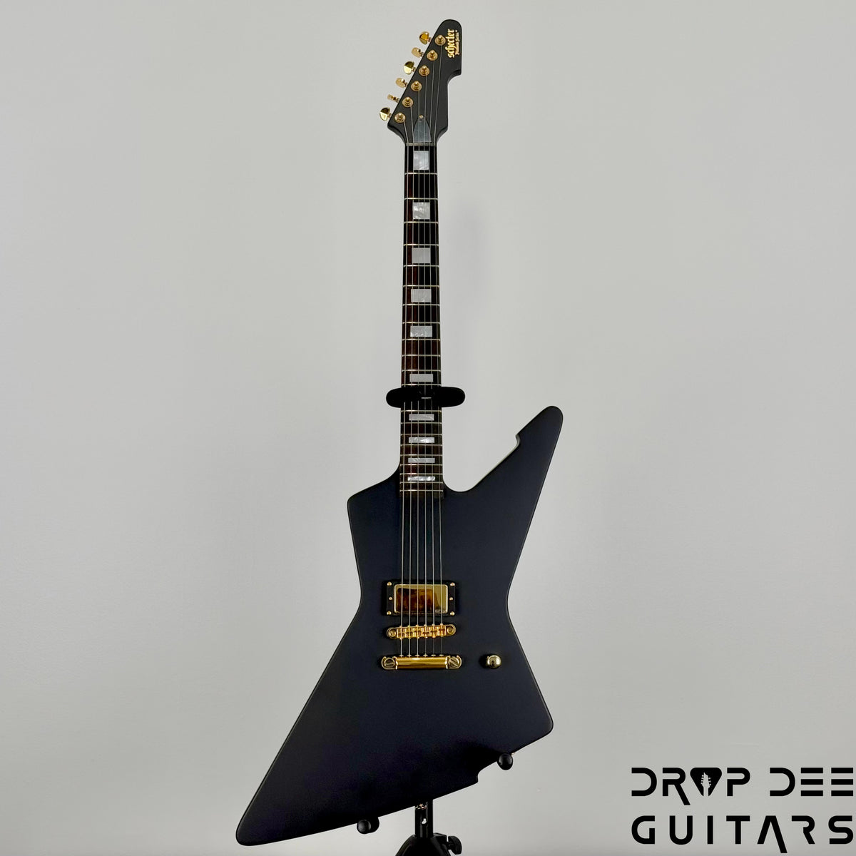 Schecter Cesar Soto Signature E-1 Electric Guitar - Satin Black