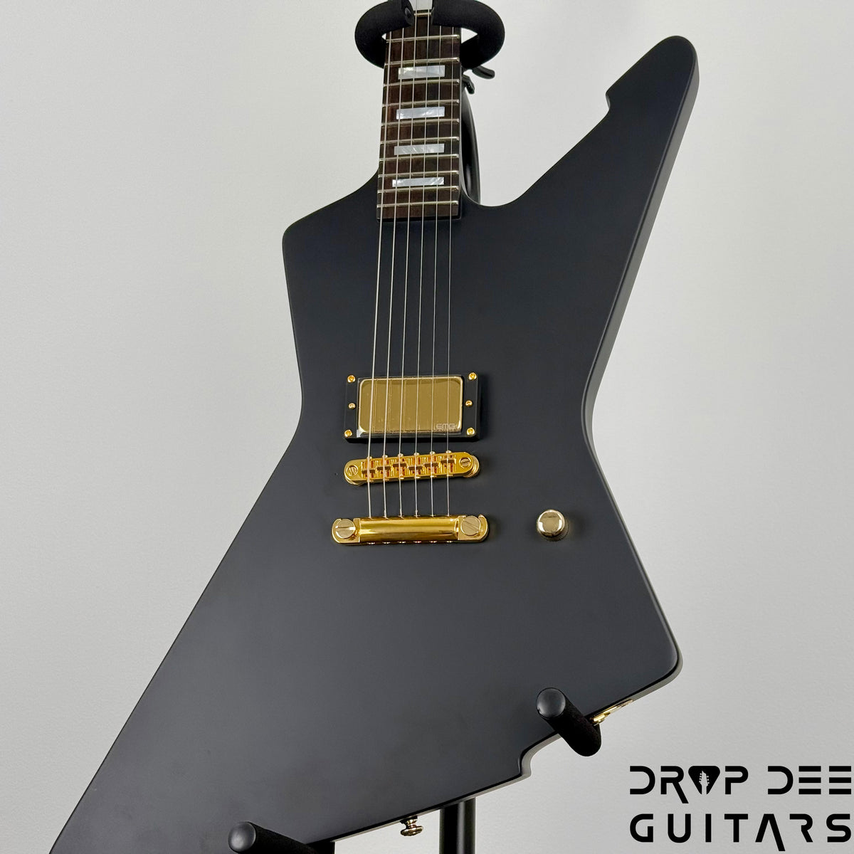 Schecter Cesar Soto Signature E-1 Electric Guitar - Satin Black