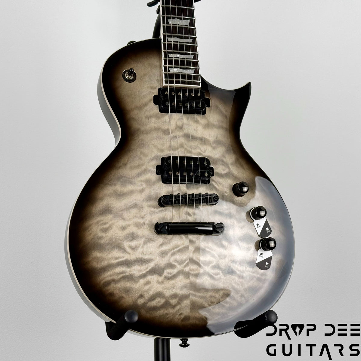 ESP LTD EC-1000T Electric Guitar - Charcoal Burst (0314)