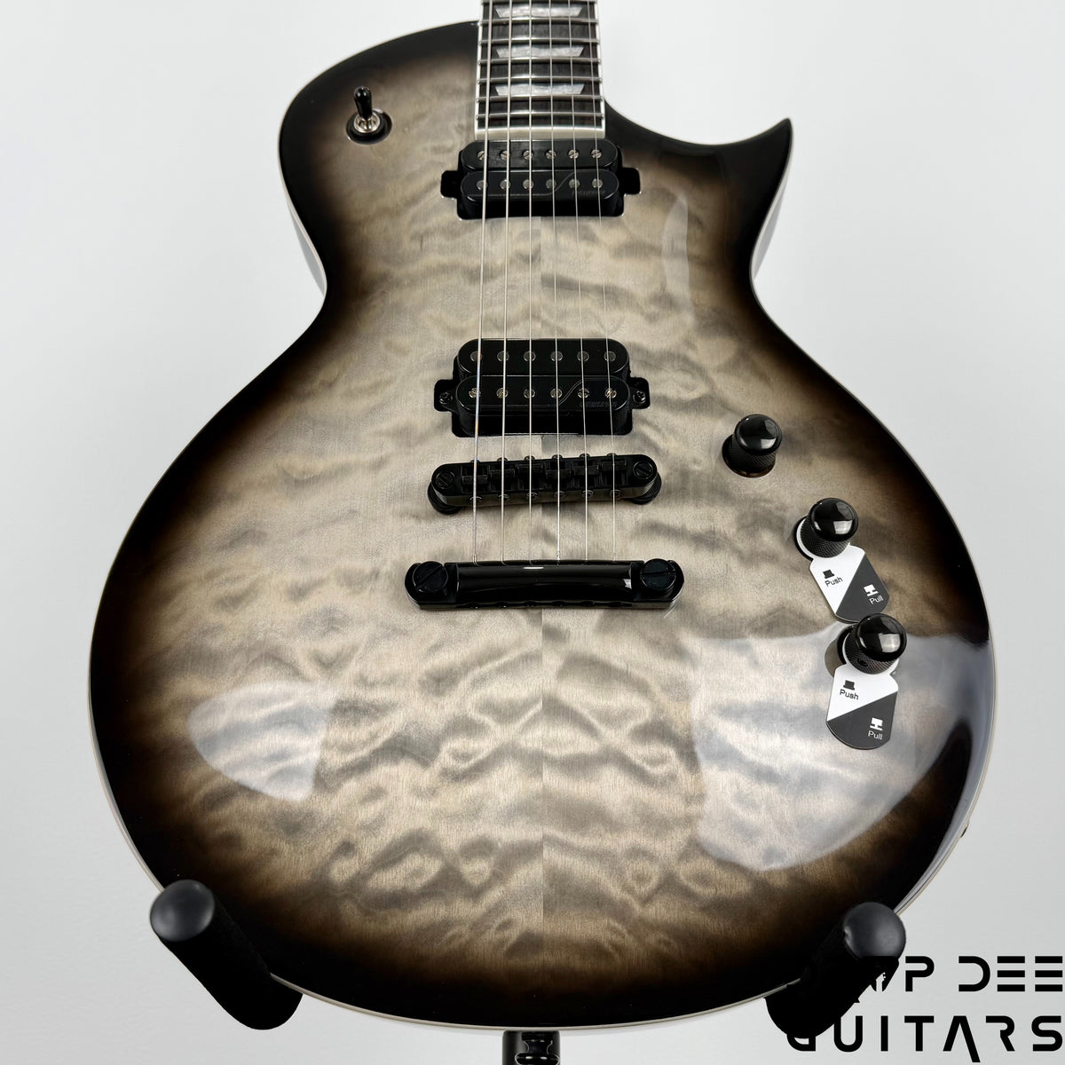 ESP LTD EC-1000T Electric Guitar - Charcoal Burst (0314)