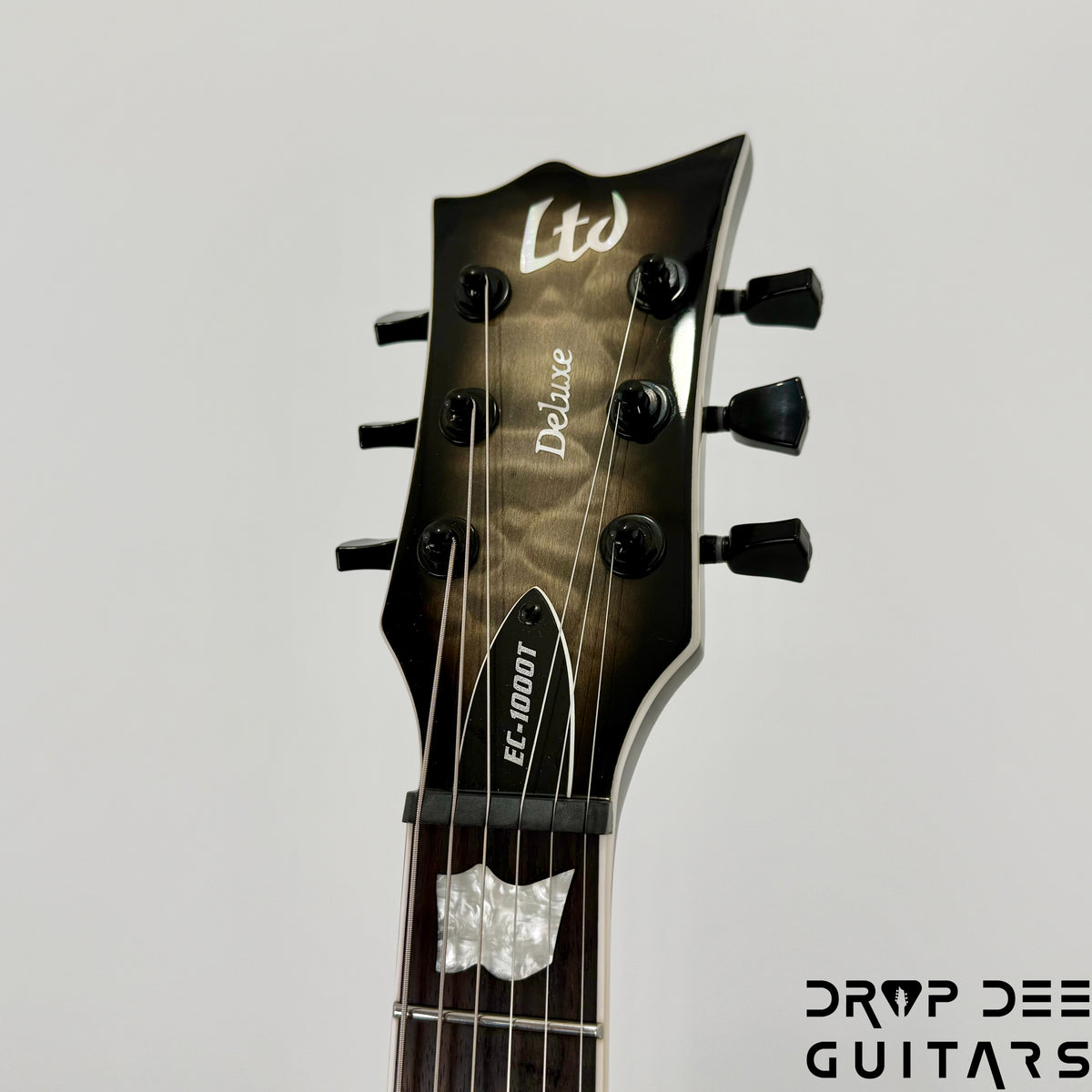 ESP LTD EC-1000T Electric Guitar - Charcoal Burst (0314)